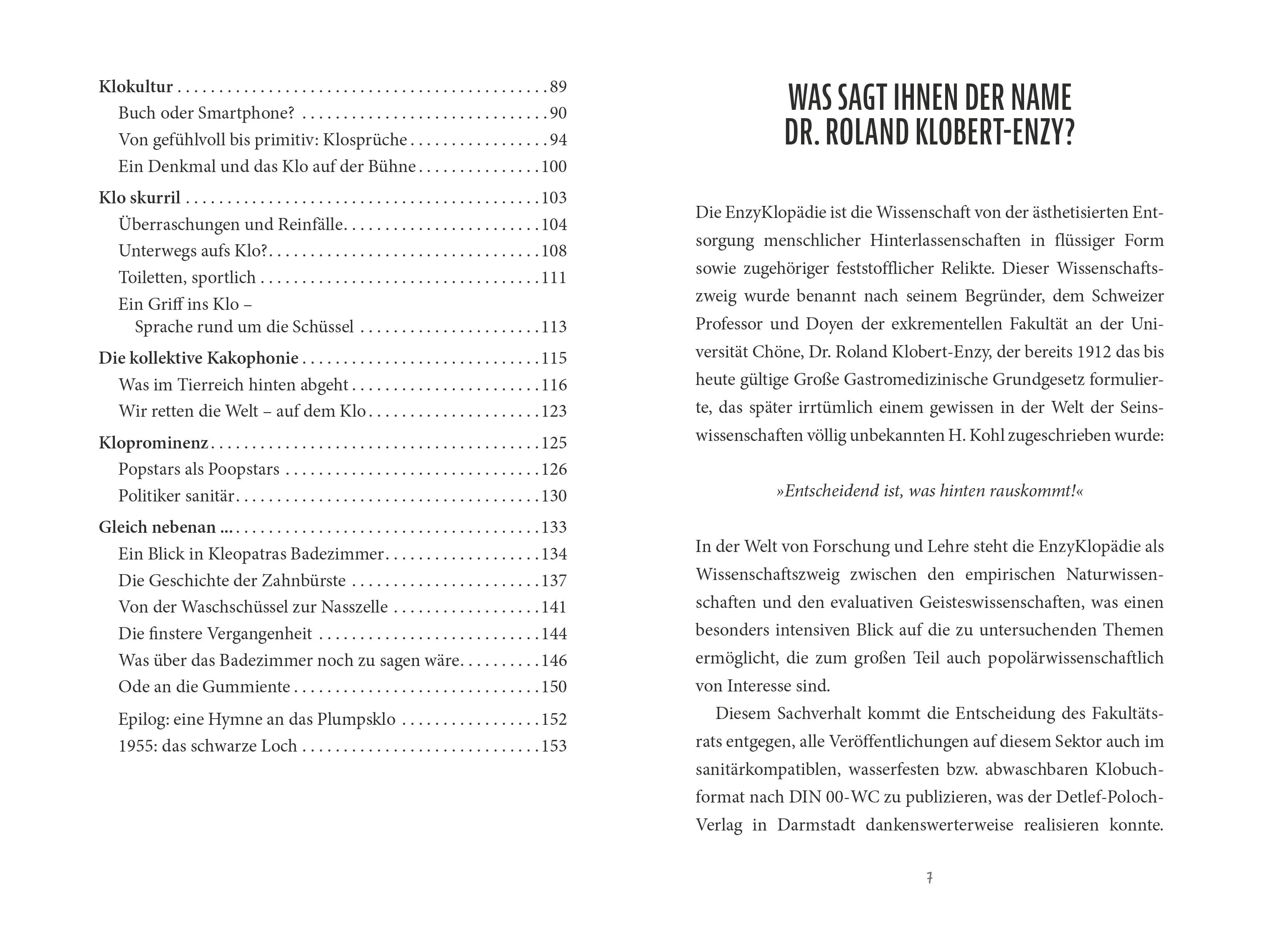 Innenansicht von 'Unnützes Klowissen' - Taschenbuch