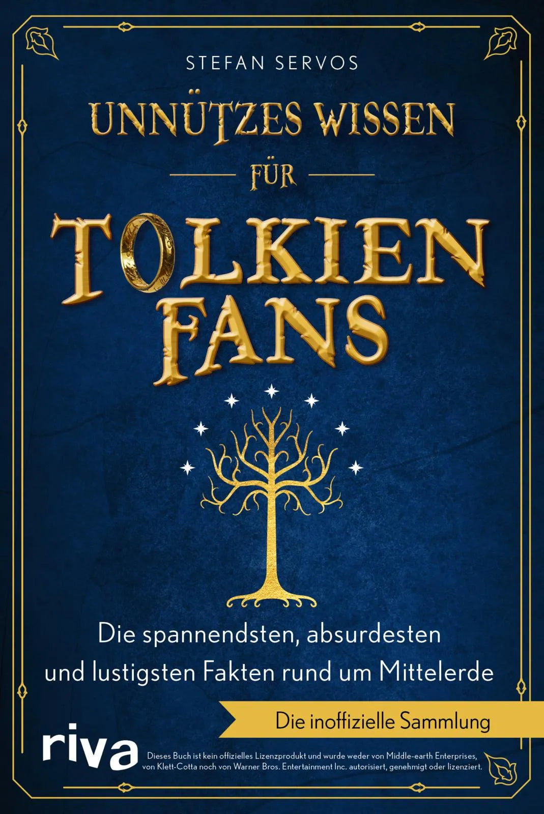 Buchcover von 'Unnützes Wissen für Tolkien-Fans' - Taschenbuch von Stefan Servos