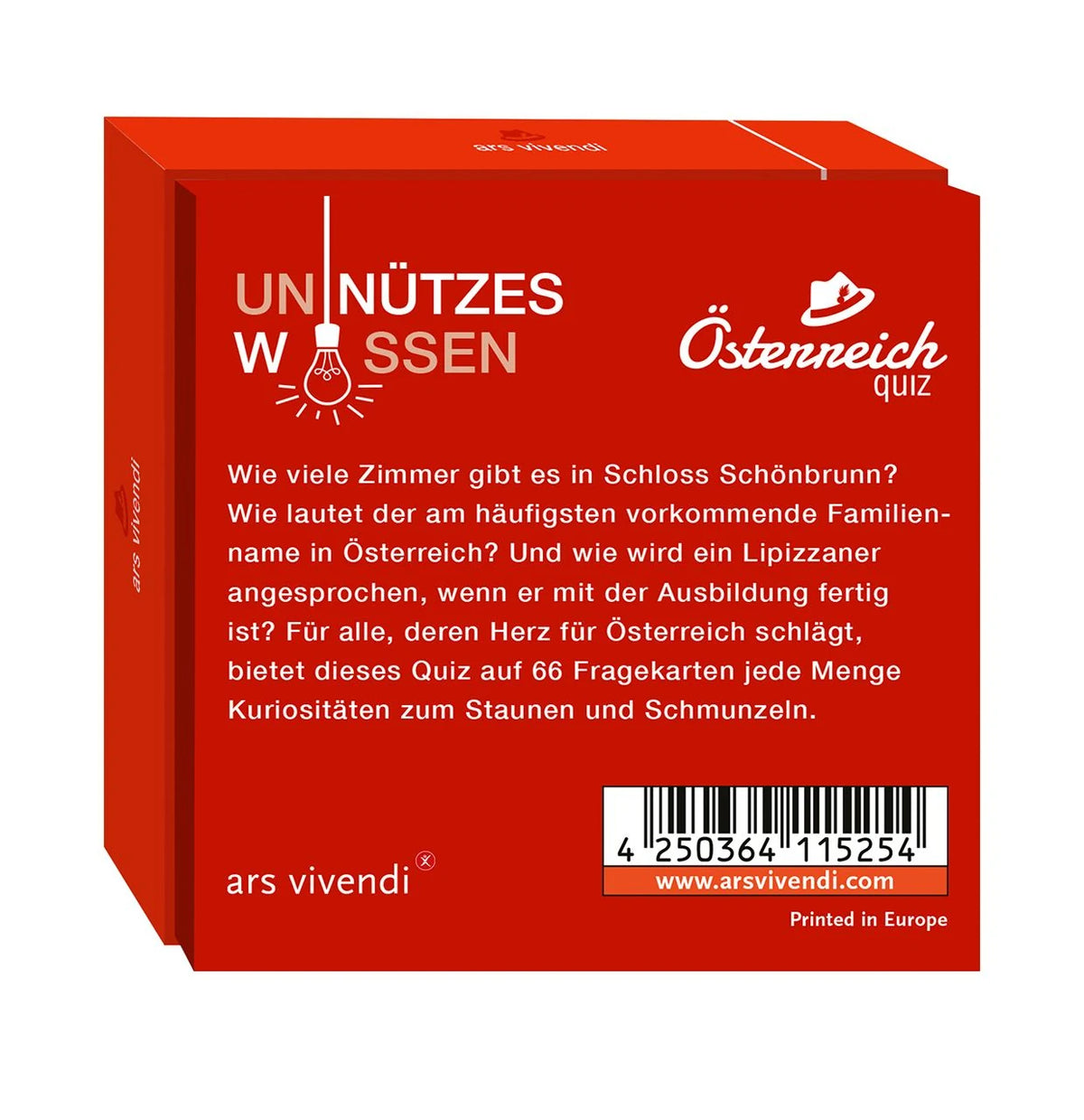 Unnützes Wissen Österreich – Ansicht
