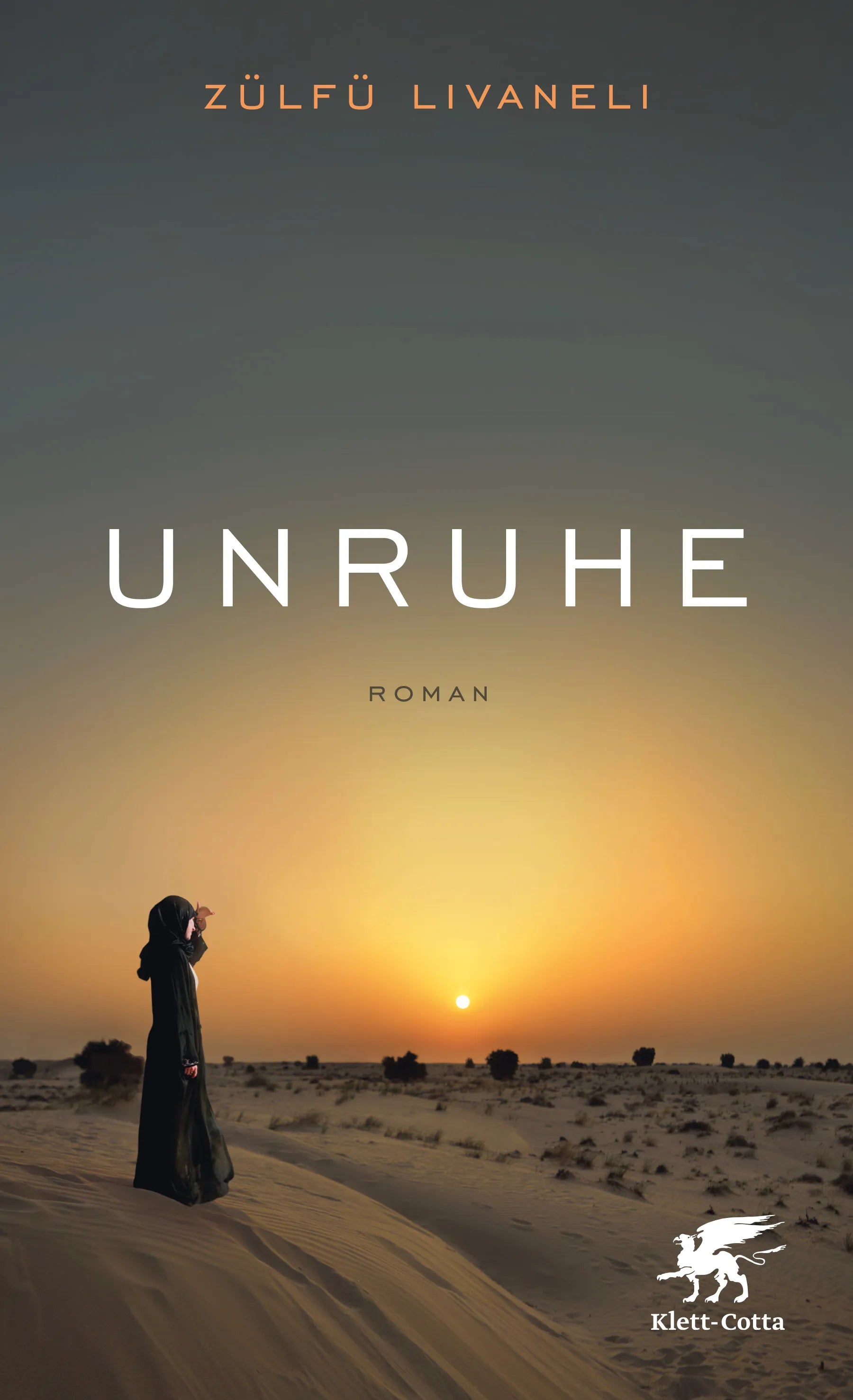 Buchcover von 'Unruhe' - Gebundene Ausgabe von Zülfü Livaneli