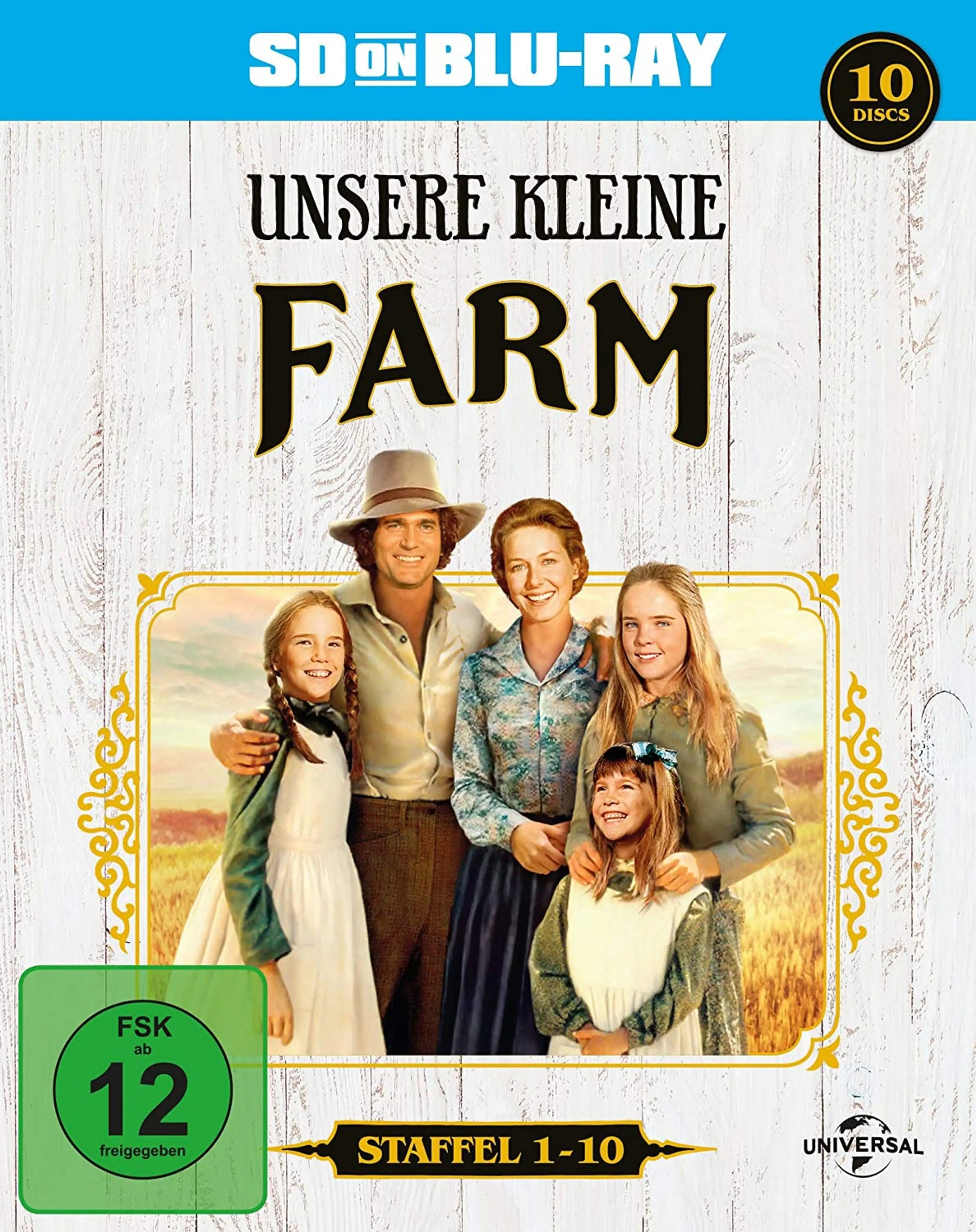 Unsere kleine Farm Staffel 1–10 Blu-ray Cover – Frontcover Bild