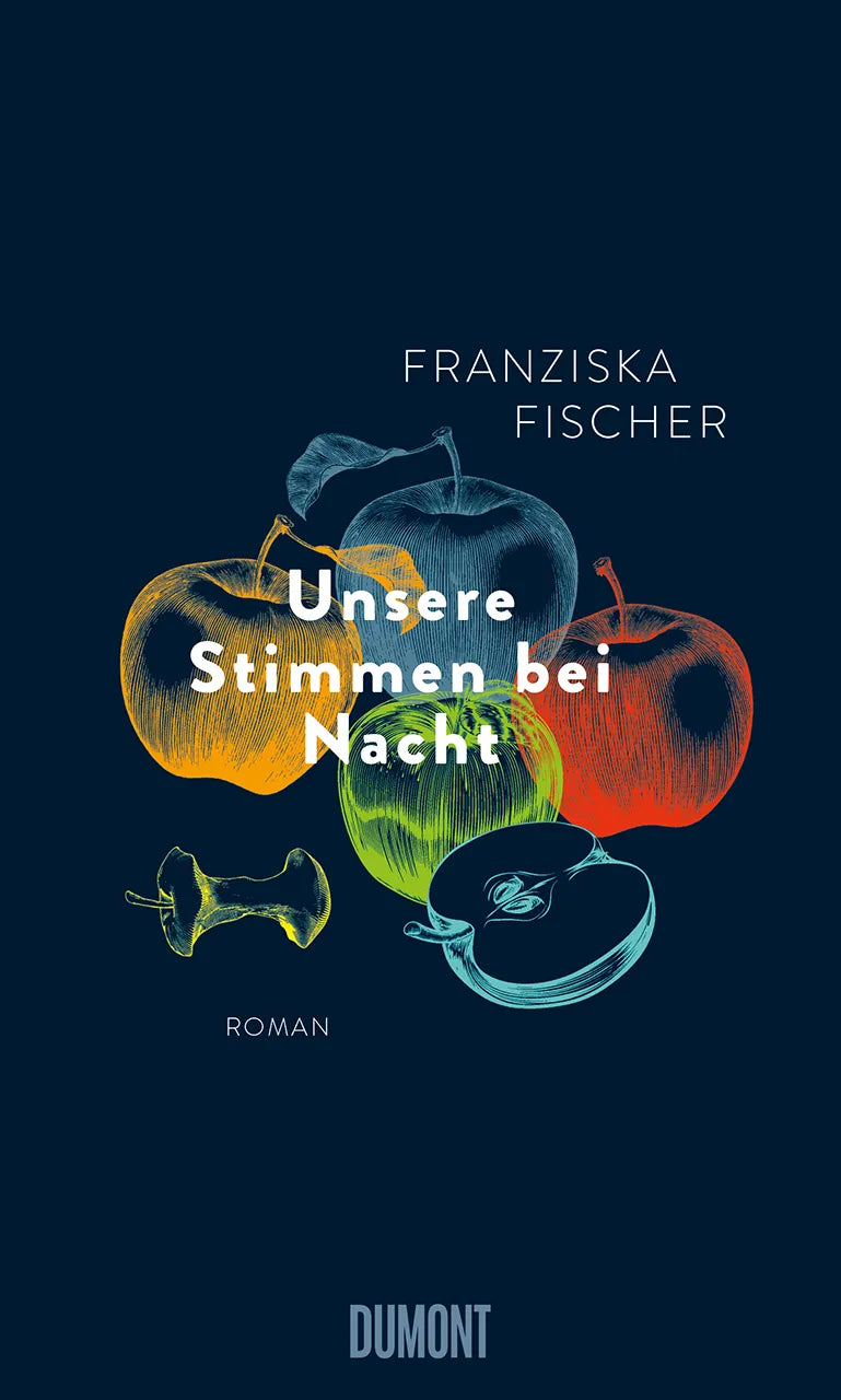 Buchcover von 'Unsere Stimmen bei Nacht' - Gebundene Ausgabe von Franziska Fischer