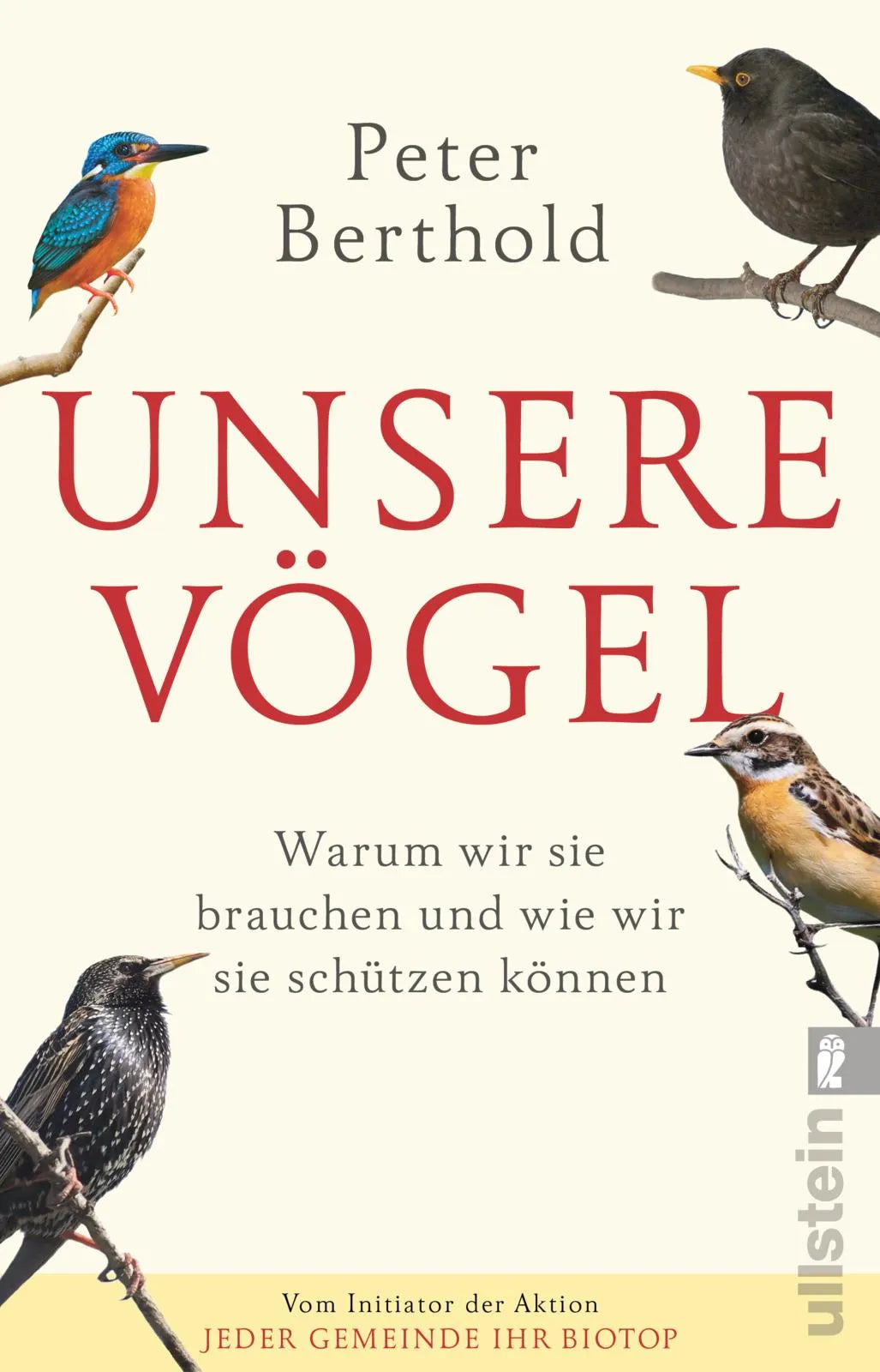 Buchcover von 'Unsere Vögel' - Taschenbuch von Peter Berthold