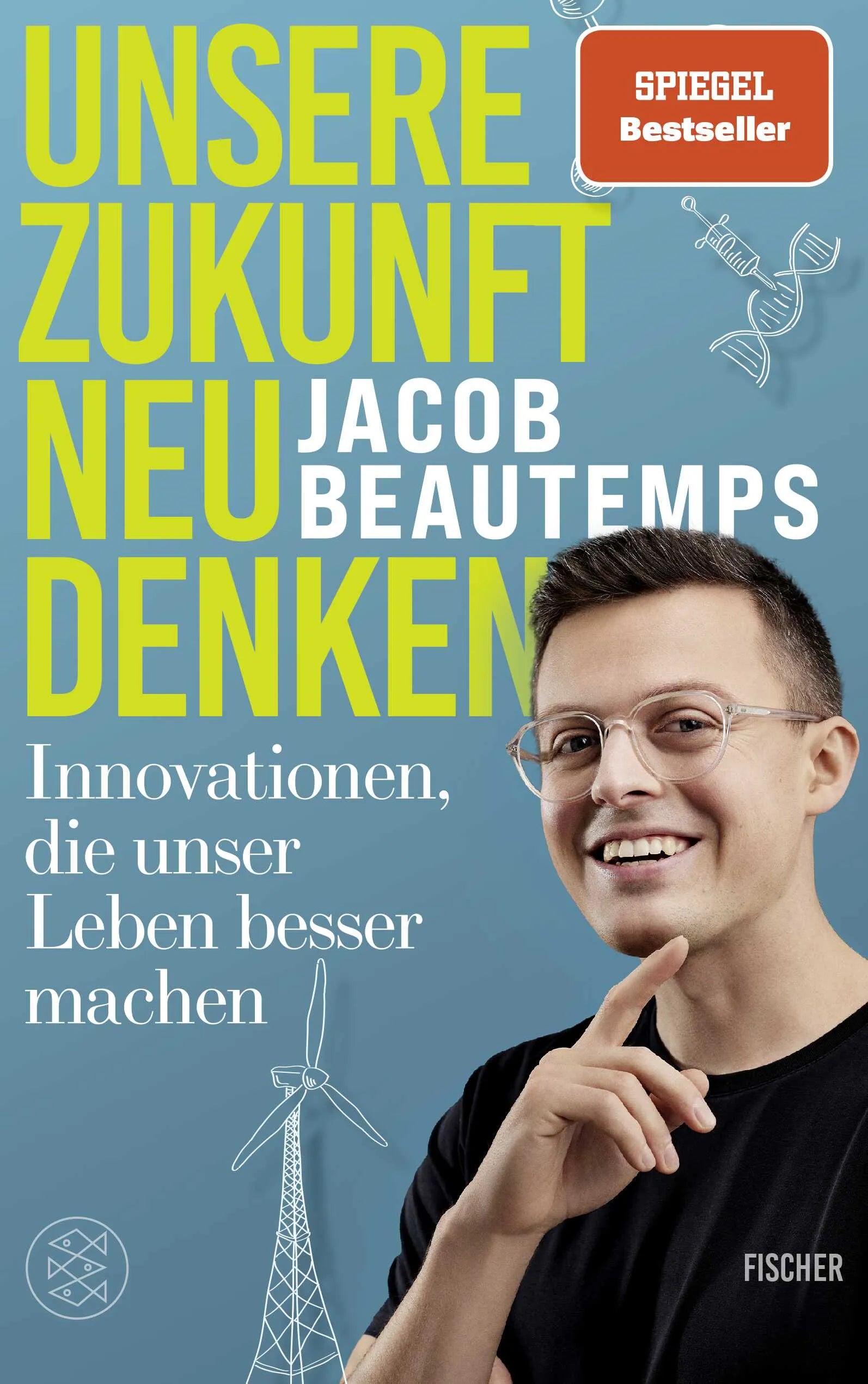 Buchcover von 'Unsere Zukunft neu denken' - Paperback von Jacob Beautemps