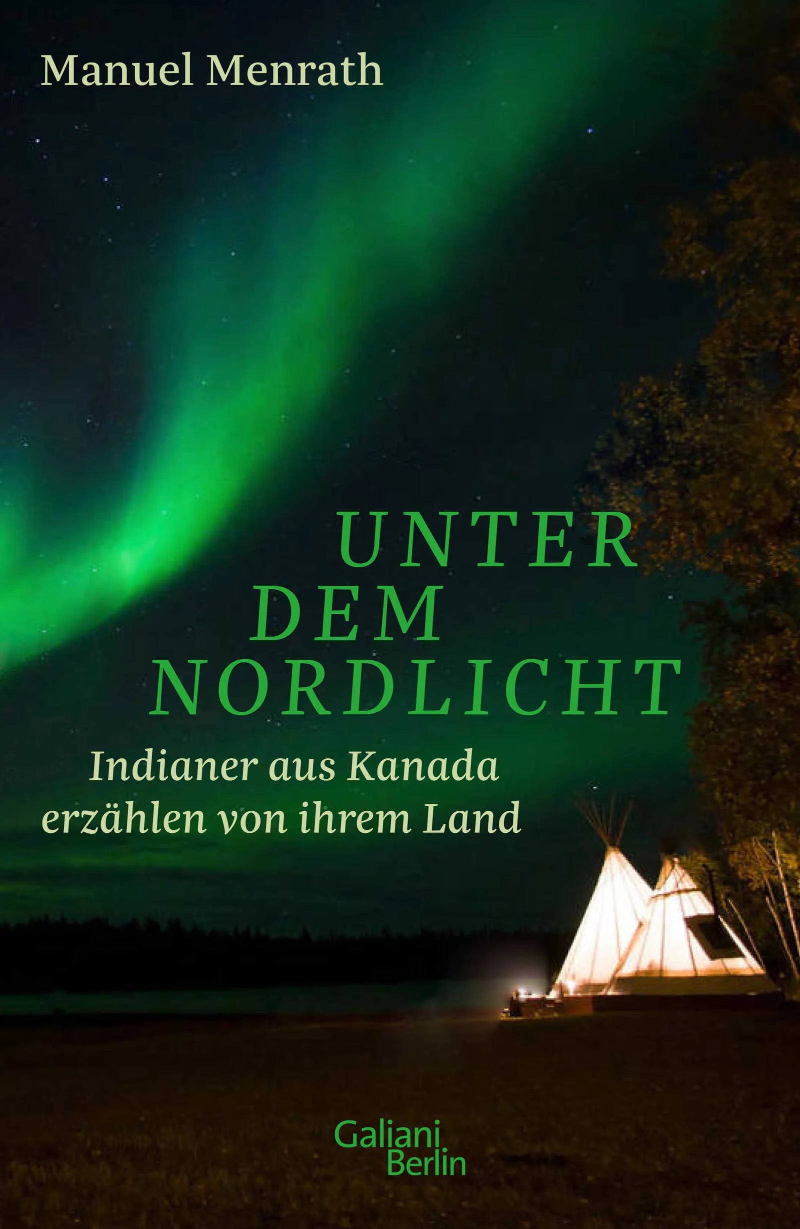 Buchcover von 'Unter dem Nordlicht' - Gebundene Ausgabe von Manuel Menrath