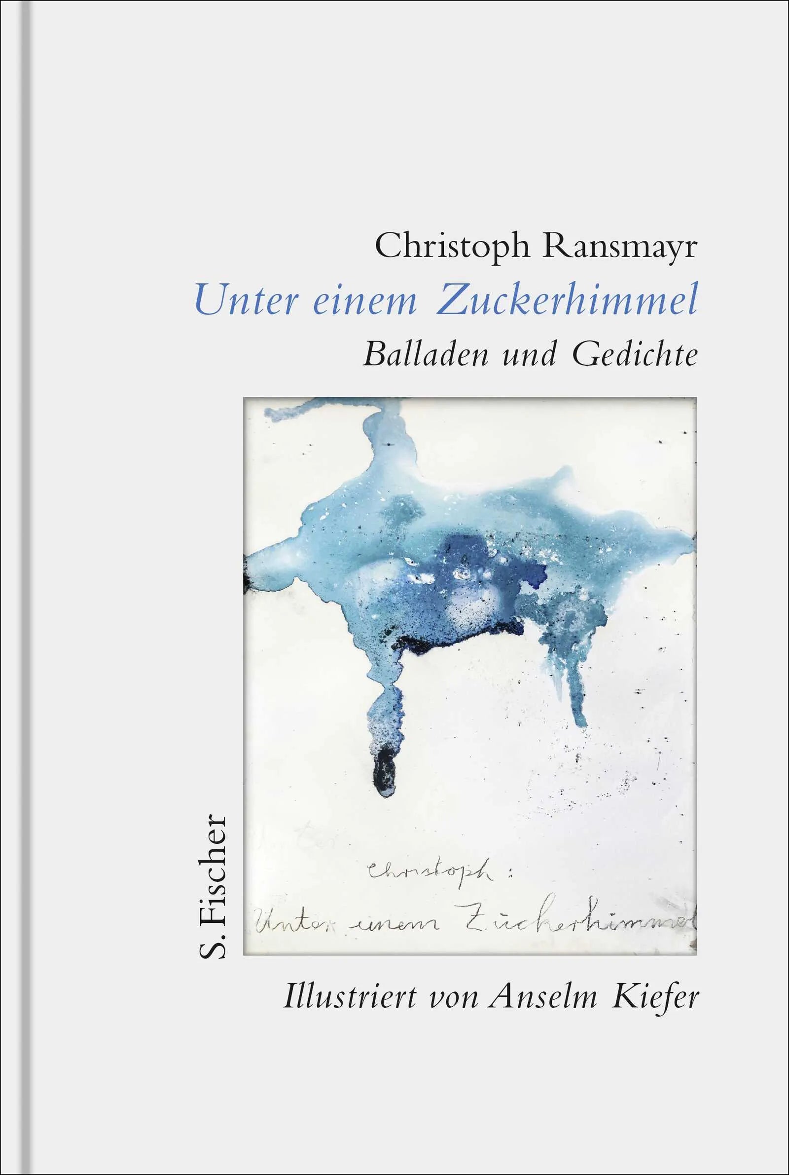 Buchcover von 'Unter einem Zuckerhimmel' - Gebundene Ausgabe von Christoph Ransmayr