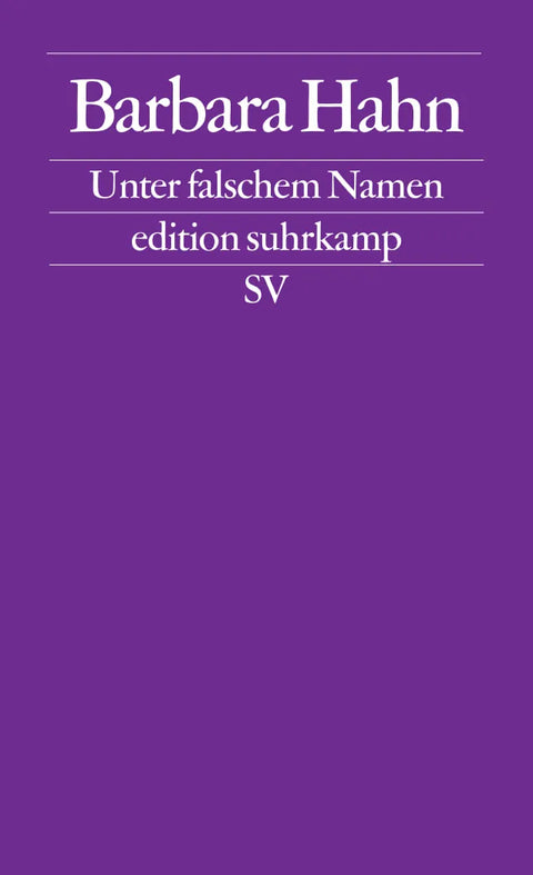 Unter falschem Namen