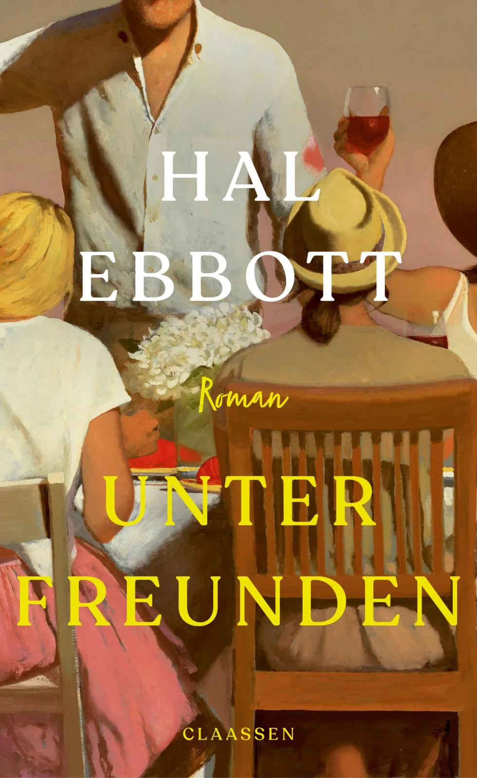Buchcover von 'Unter Freunden' - Gebundene Ausgabe von Hal Ebbott