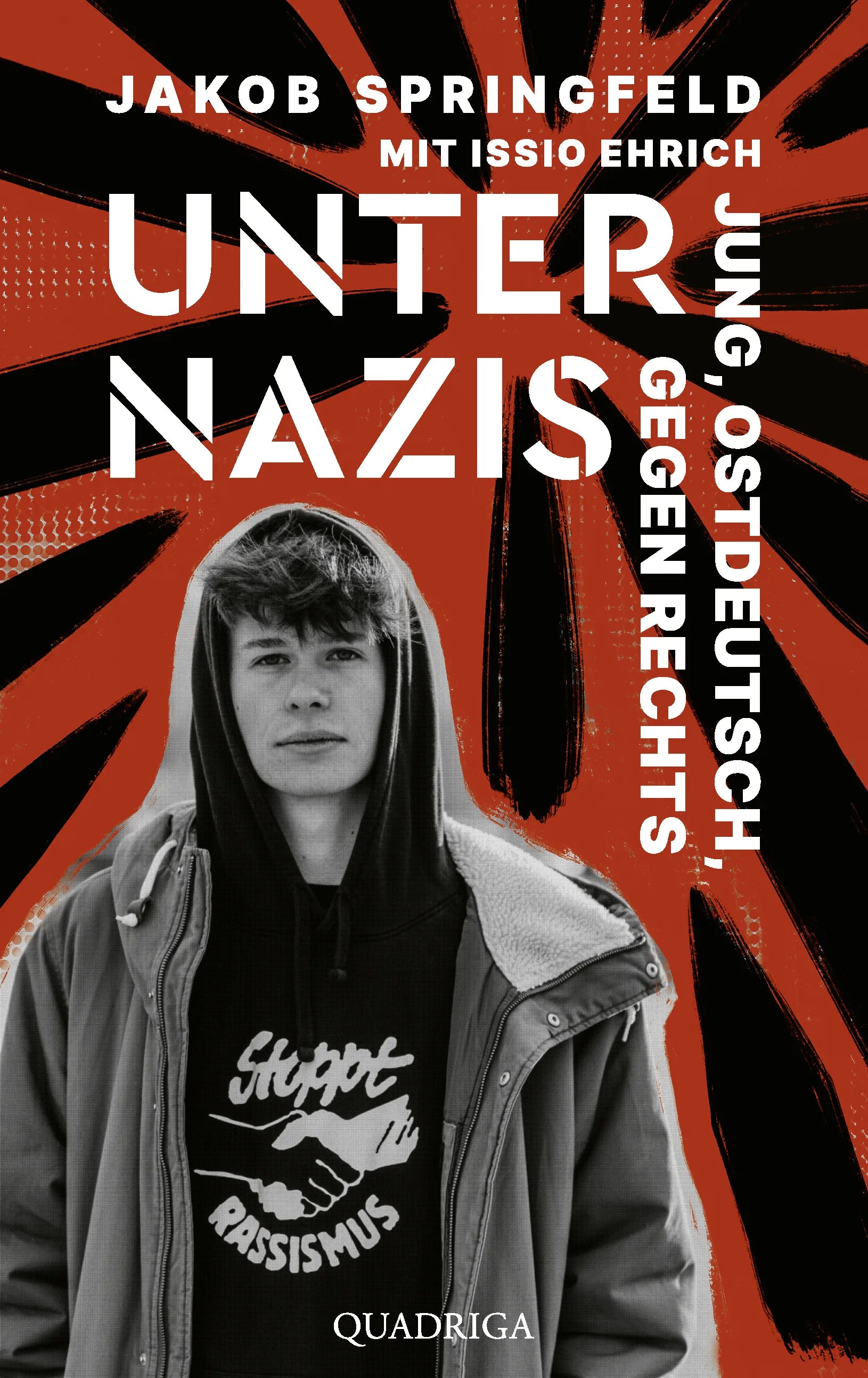 Buchcover von 'Unter Nazis. Jung, ostdeutsch, gegen Rechts' - Paperback von Jakob Springfeld