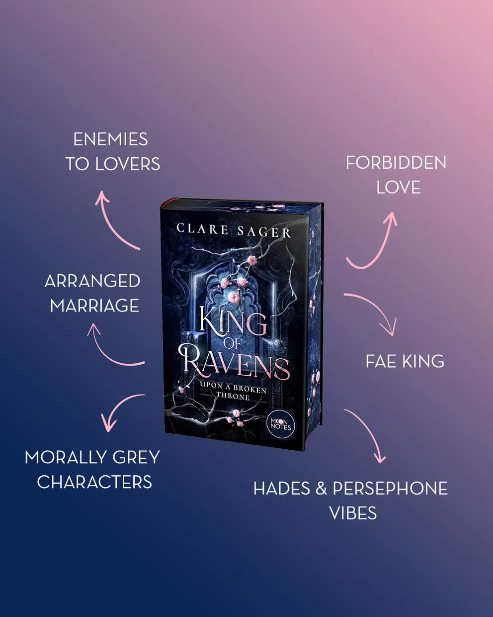 Detailansicht: Upon a Broken Throne 1. King of Ravens (Hardcover)