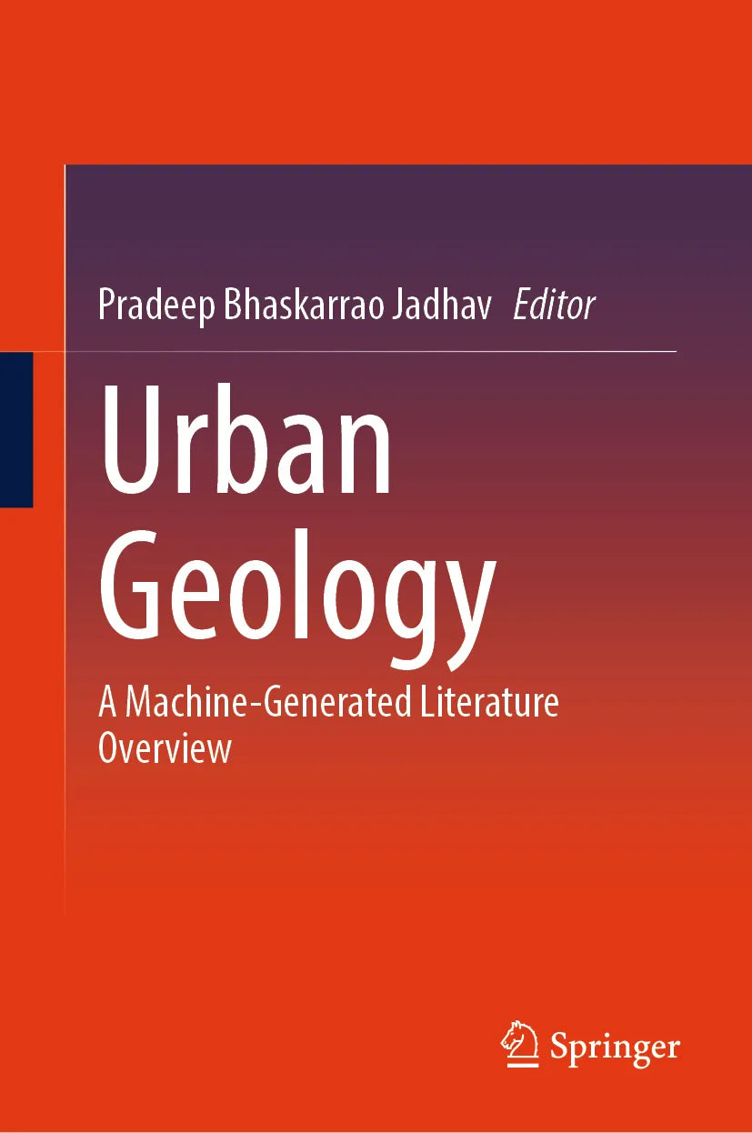 Cover: Urban Geology (E-Book)