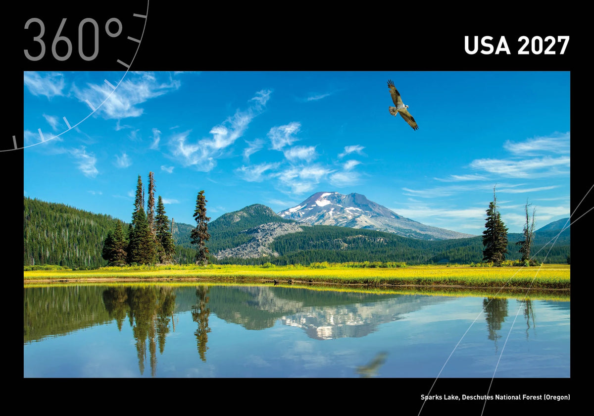 Wandkalender: USA - Premiumkalender 2027
