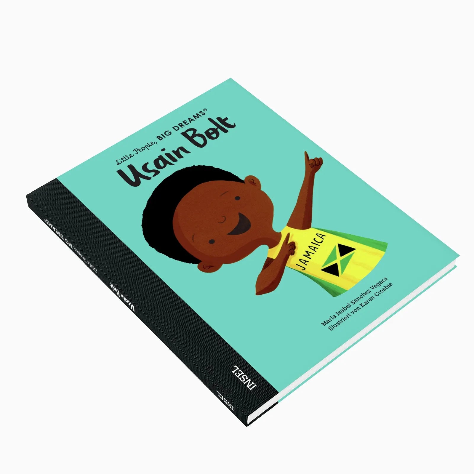 Detailansicht: Usain Bolt – Little People, BIG DREAMS (Hardcover)