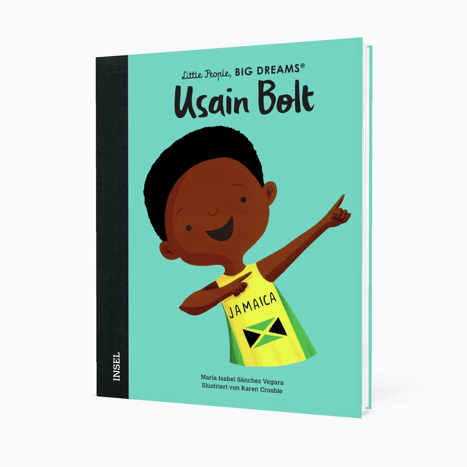 Detailansicht: Usain Bolt – Little People, BIG DREAMS (Hardcover)