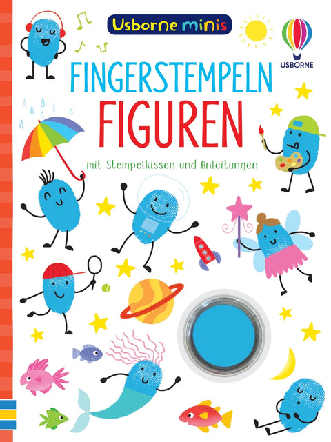 Usborne Minis: Fingerstempeln Figuren