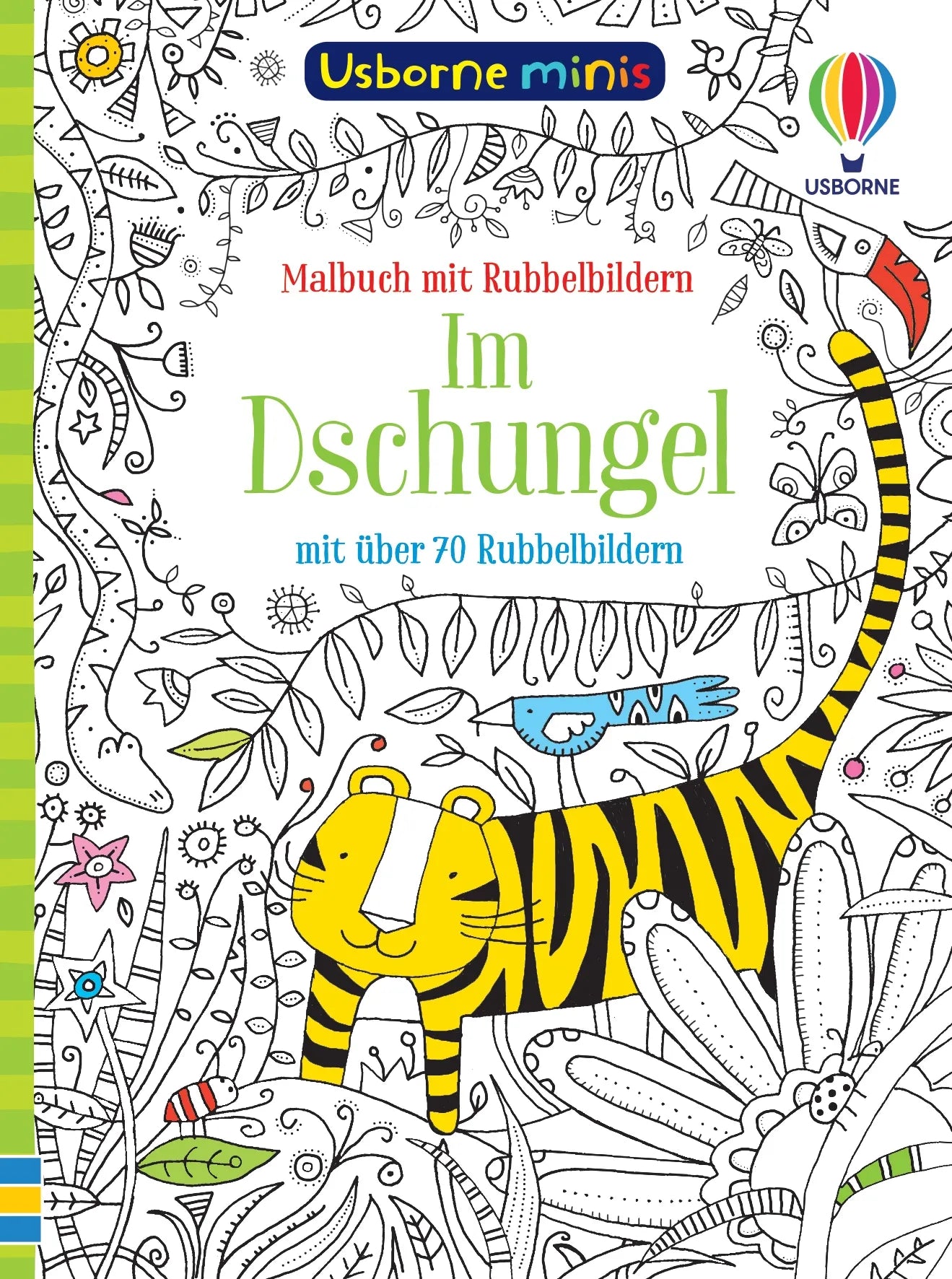 Buchcover von 'Usborne Minis - Malbuch: Im Dschungel' - Taschenbuch von Sam Smith