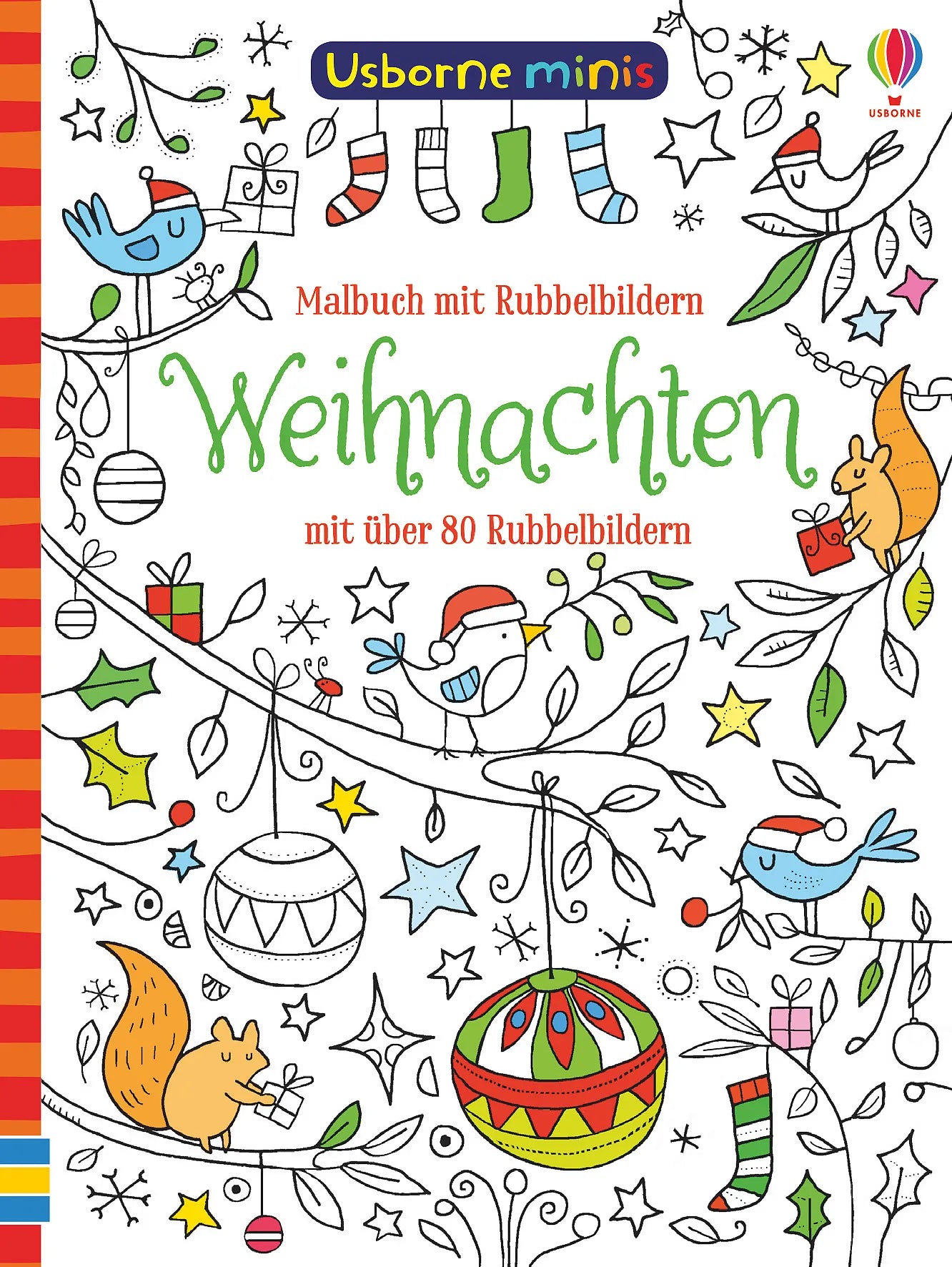 Buchcover von 'Usborne Minis - Malbuch: Weihnachten' - Taschenbuch von Kirsteen Robson