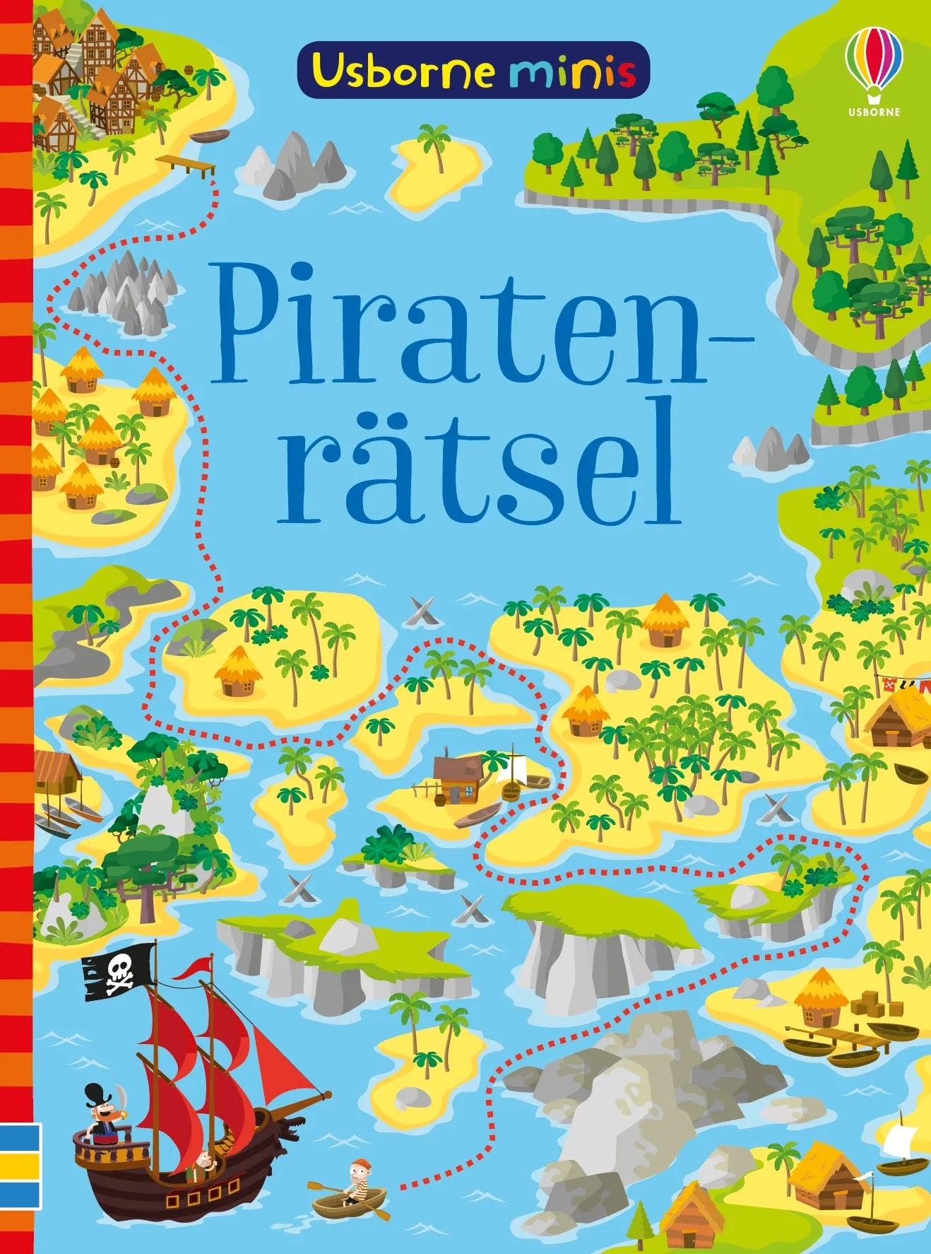 Buchcover von 'Usborne Minis: Piratenrätsel' - Taschenbuch von Simon Tudhope
