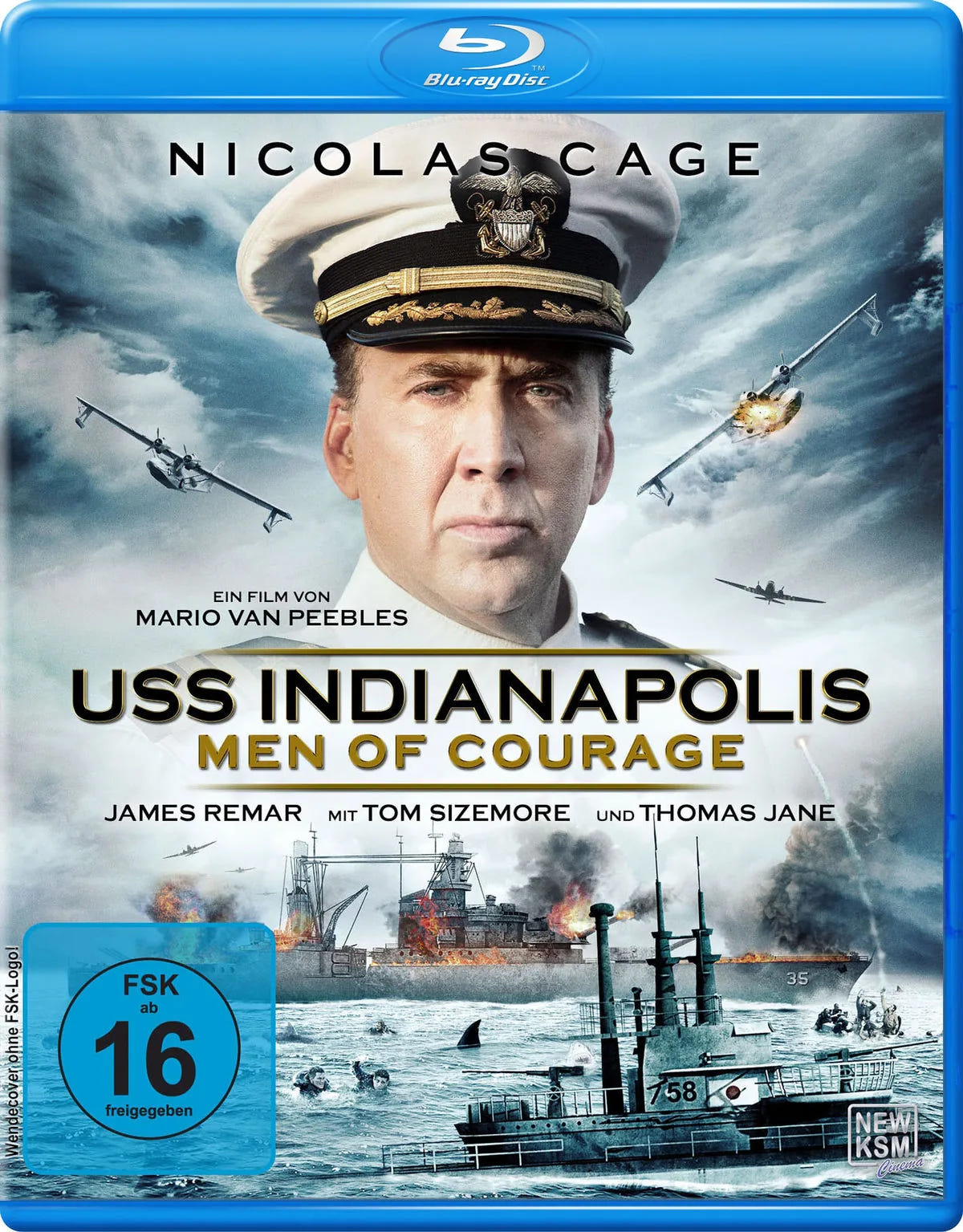 USS Indianapolis - Men of Courage - Blu-ray Disc