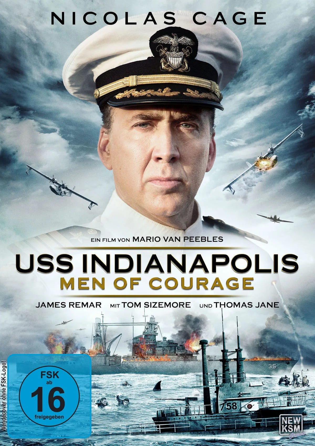 USS Indianapolis - Men of Courage - DVD