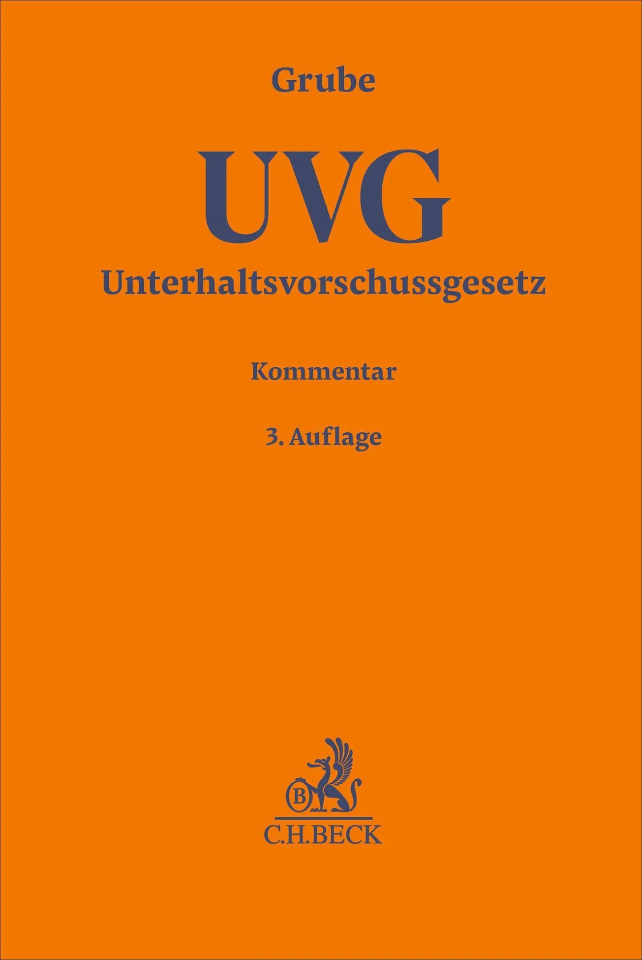 Cover: UVG (Hardcover) von Christian Grube