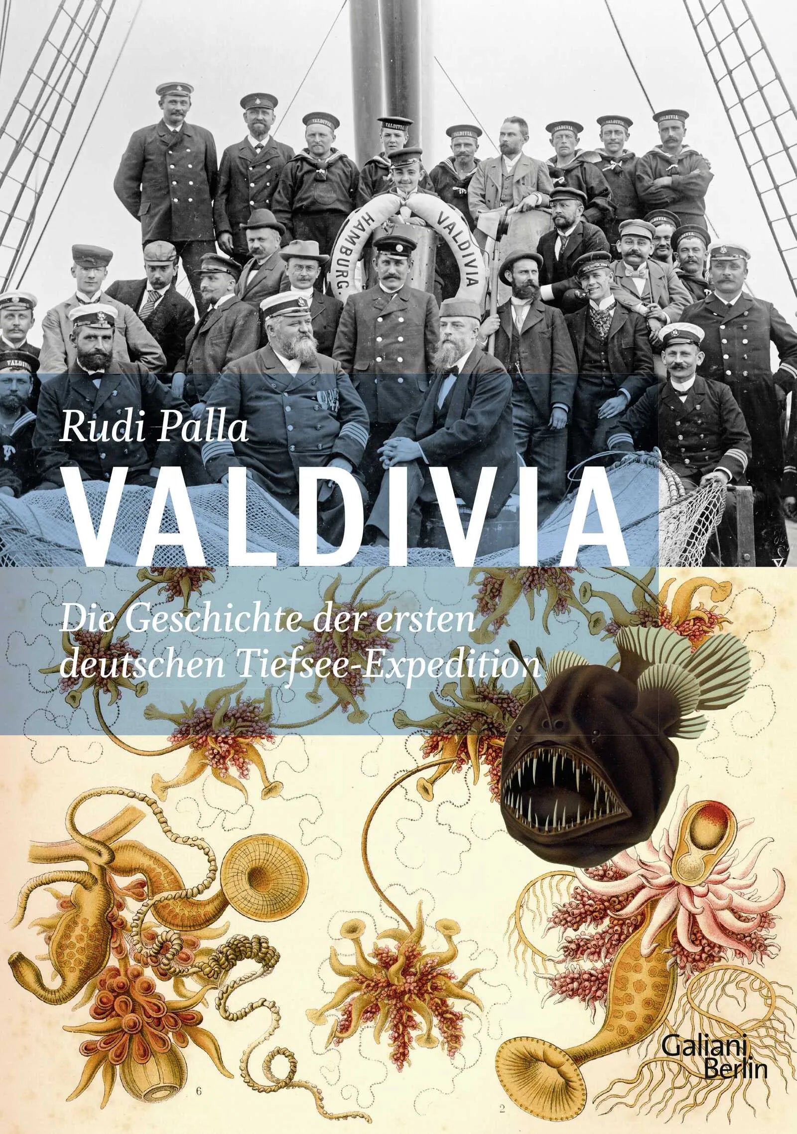 Buchcover von 'Valdivia' - Gebundene Ausgabe von Rudi Palla