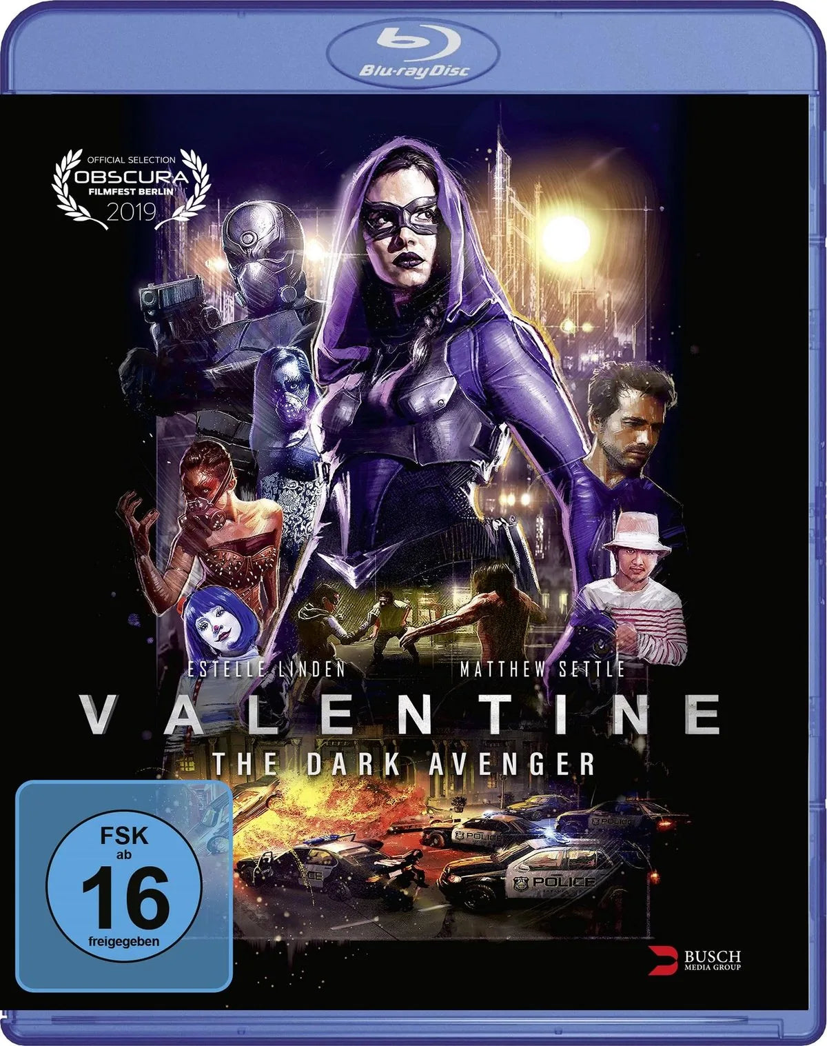 Valentine - The Dark Avenger - Blu-ray Disc