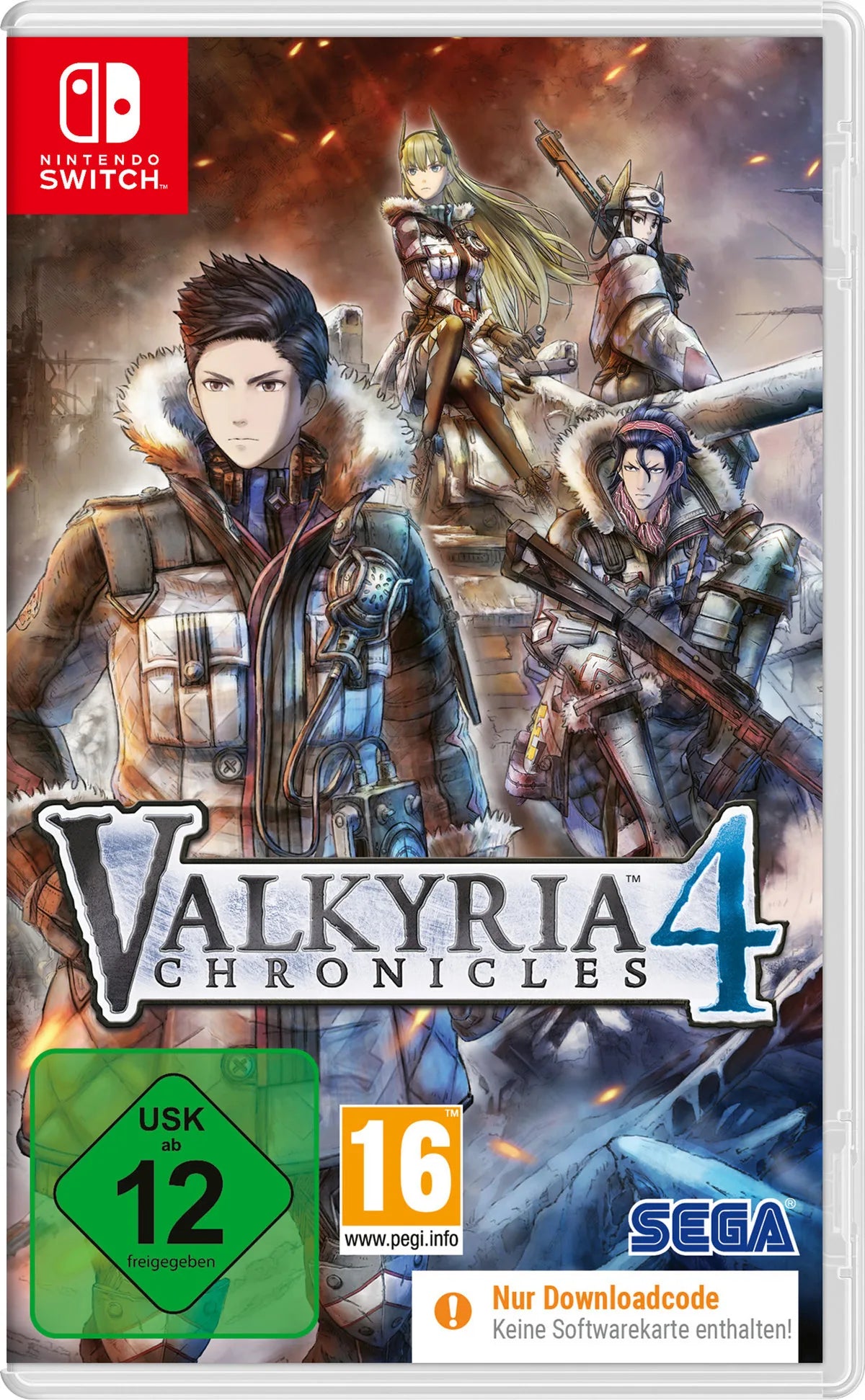 Valkyria Chronicles 4 (Code-in-a-Box) - Nintendo Switch