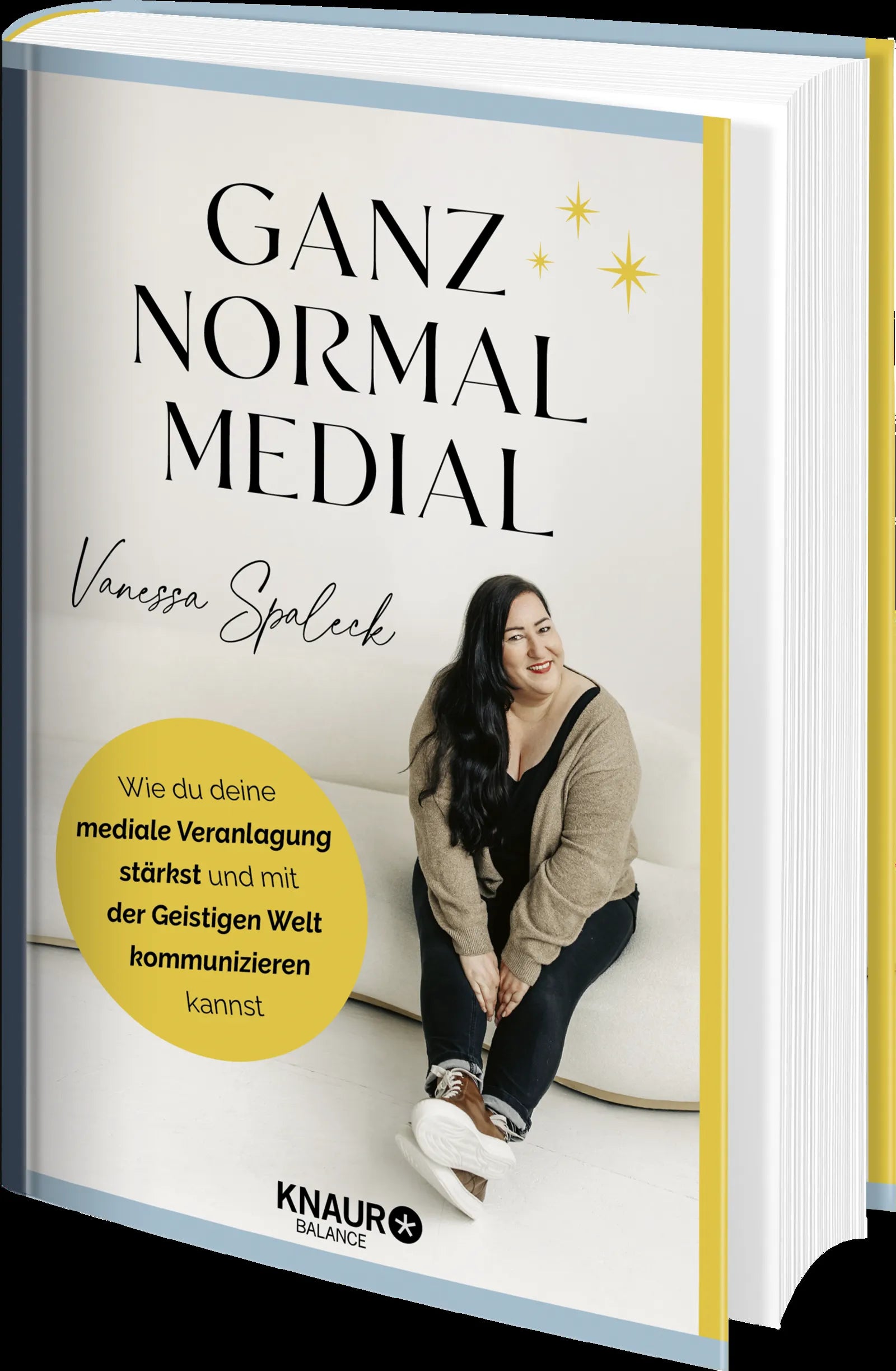Produktansicht: Ganz normal medial (Gebundene Ausgabe)