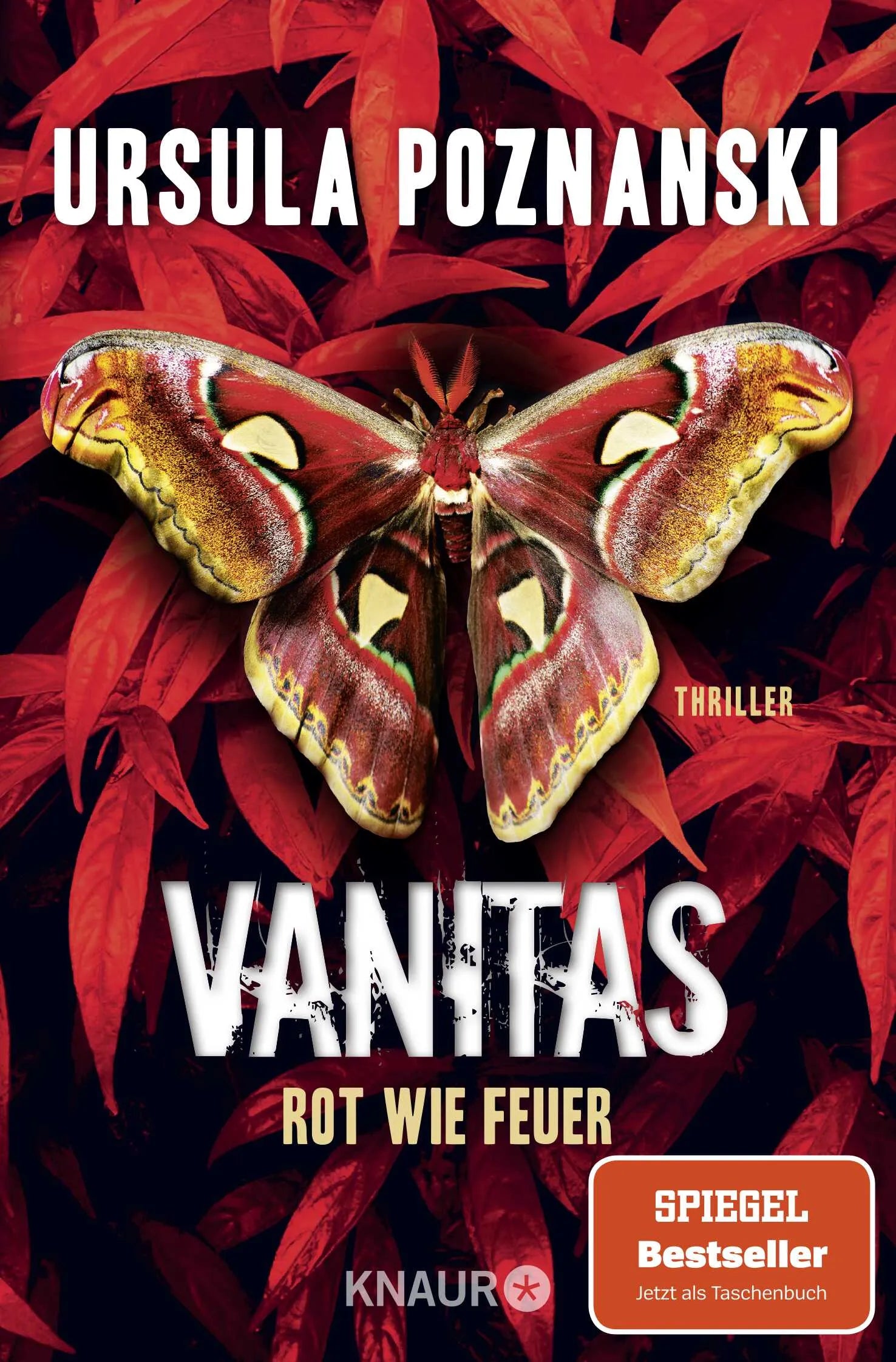 Buchcover von 'VANITAS - Rot wie Feuer' - Taschenbuch von Ursula Poznanski
