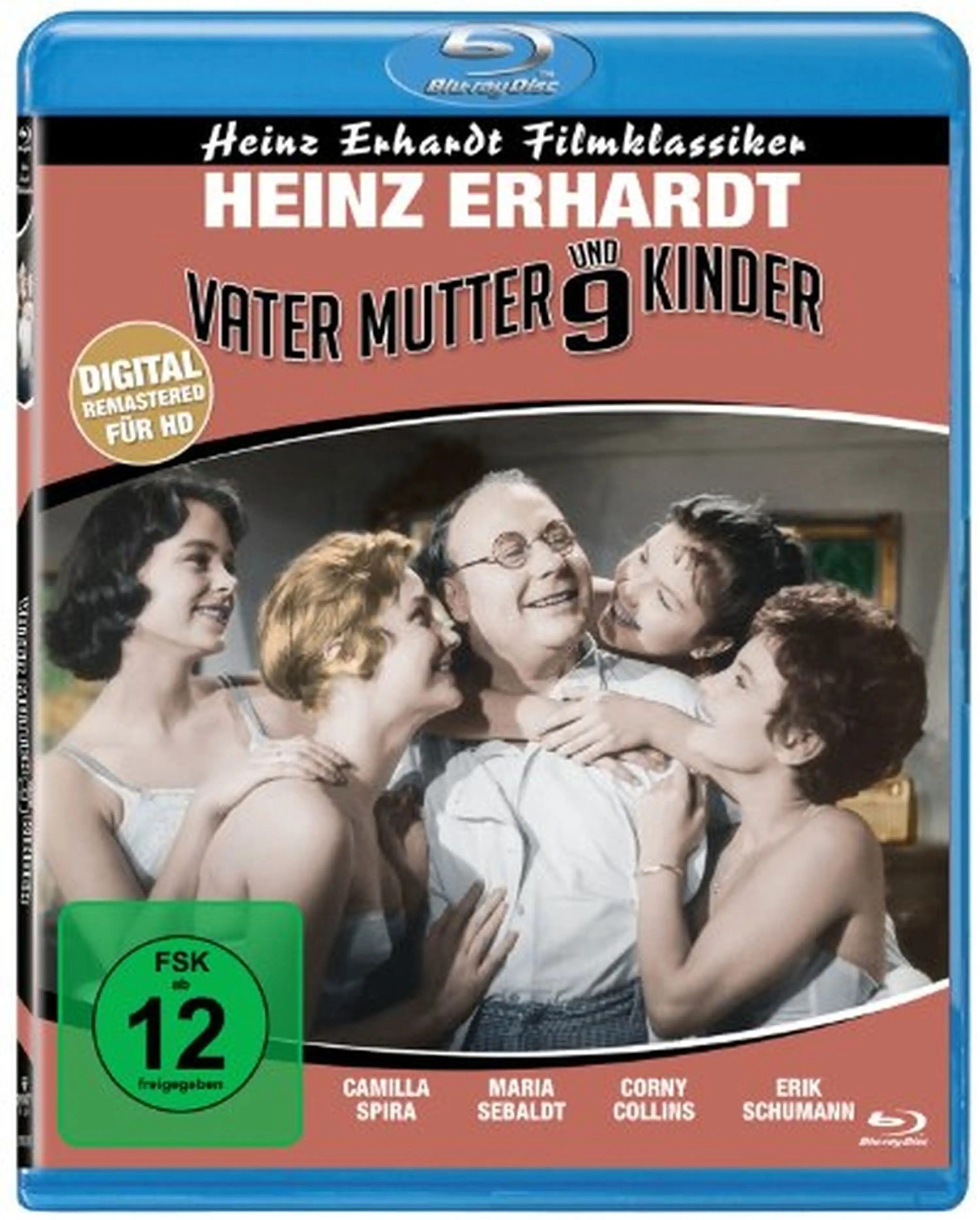 Vater, Mutter und 9 Kinder Blu-ray Cover – Frontcover Bild