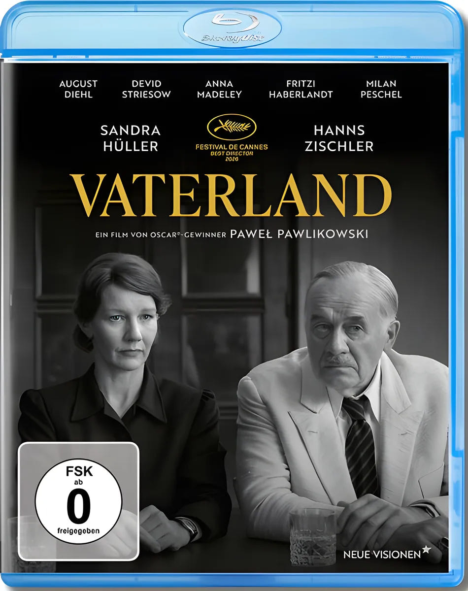 Blu-ray-Cover: Vaterland. Regie: Pawel Pawlikowski