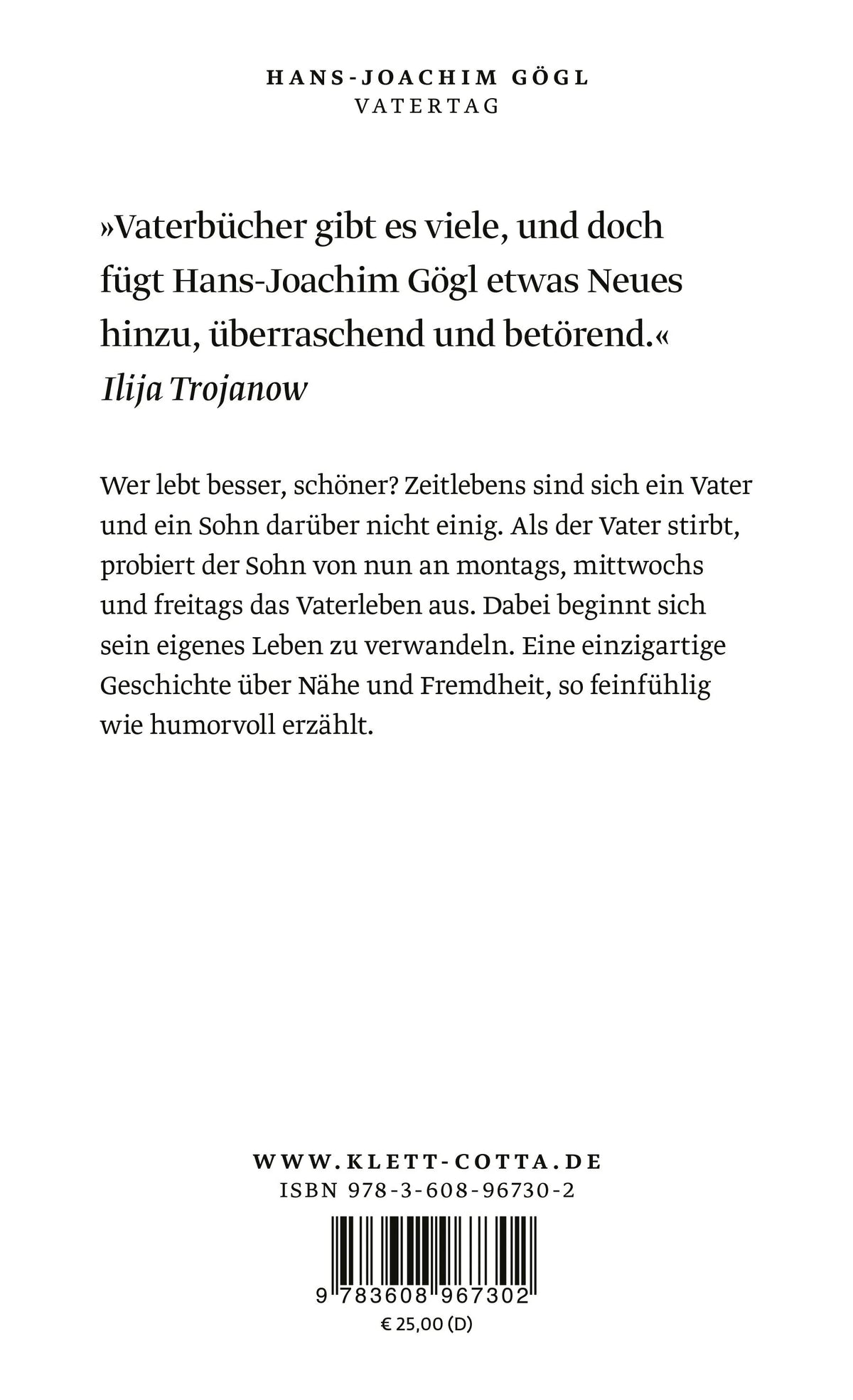 Rückseite: Vatertag (Hardcover)