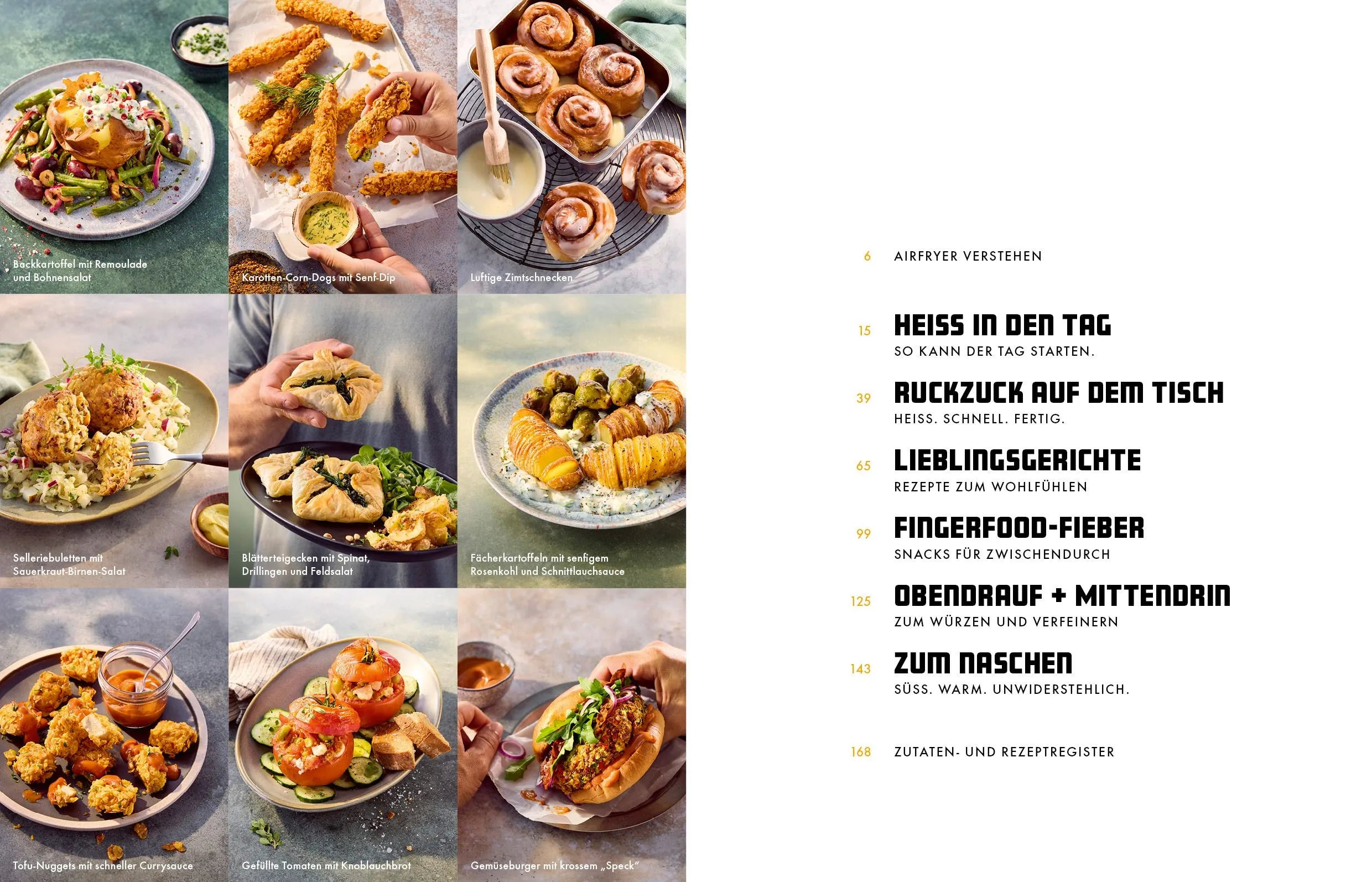 Detailansicht: Vegan Airfryer (Hardcover)