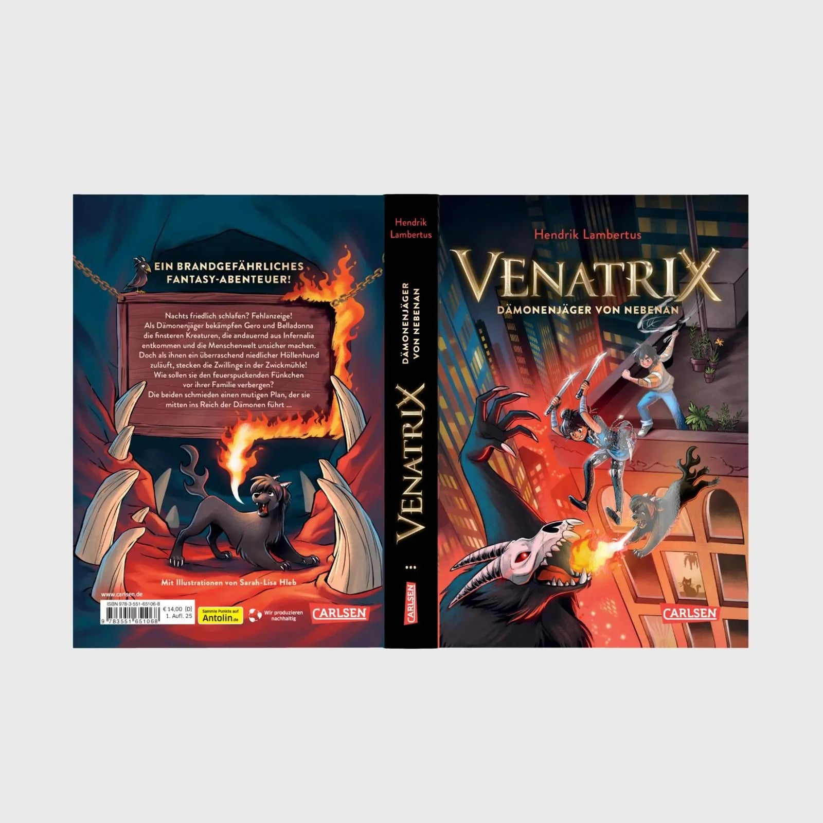 Detailansicht: Venatrix 1: Venatrix - Dämonenjäger von nebenan (Hardcover)