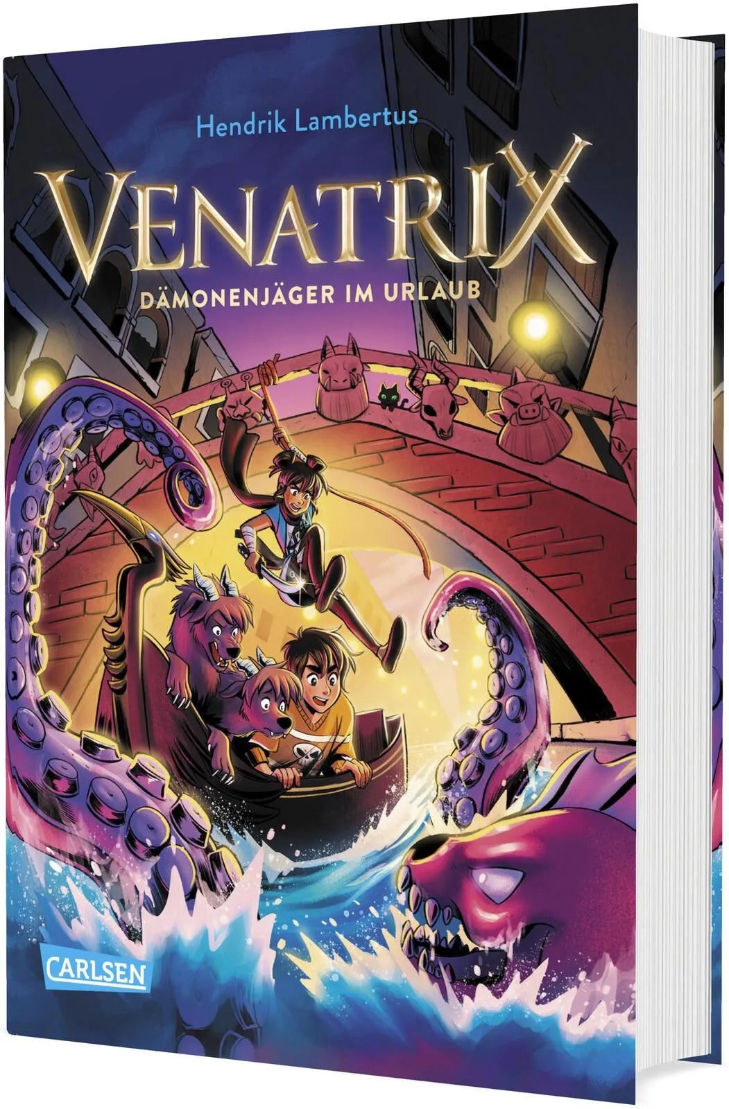 Cover: Venatrix 2: Dämonenjäger im Urlaub (Hardcover) von Hendrik Lambertus