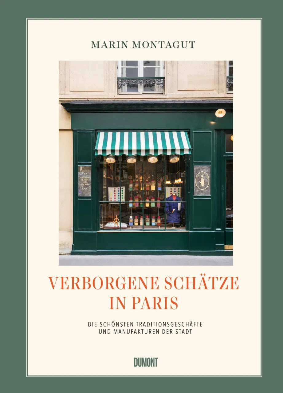 Buchcover von 'Verborgene Schätze in Paris' - Gebundene Ausgabe von Marin Montagut