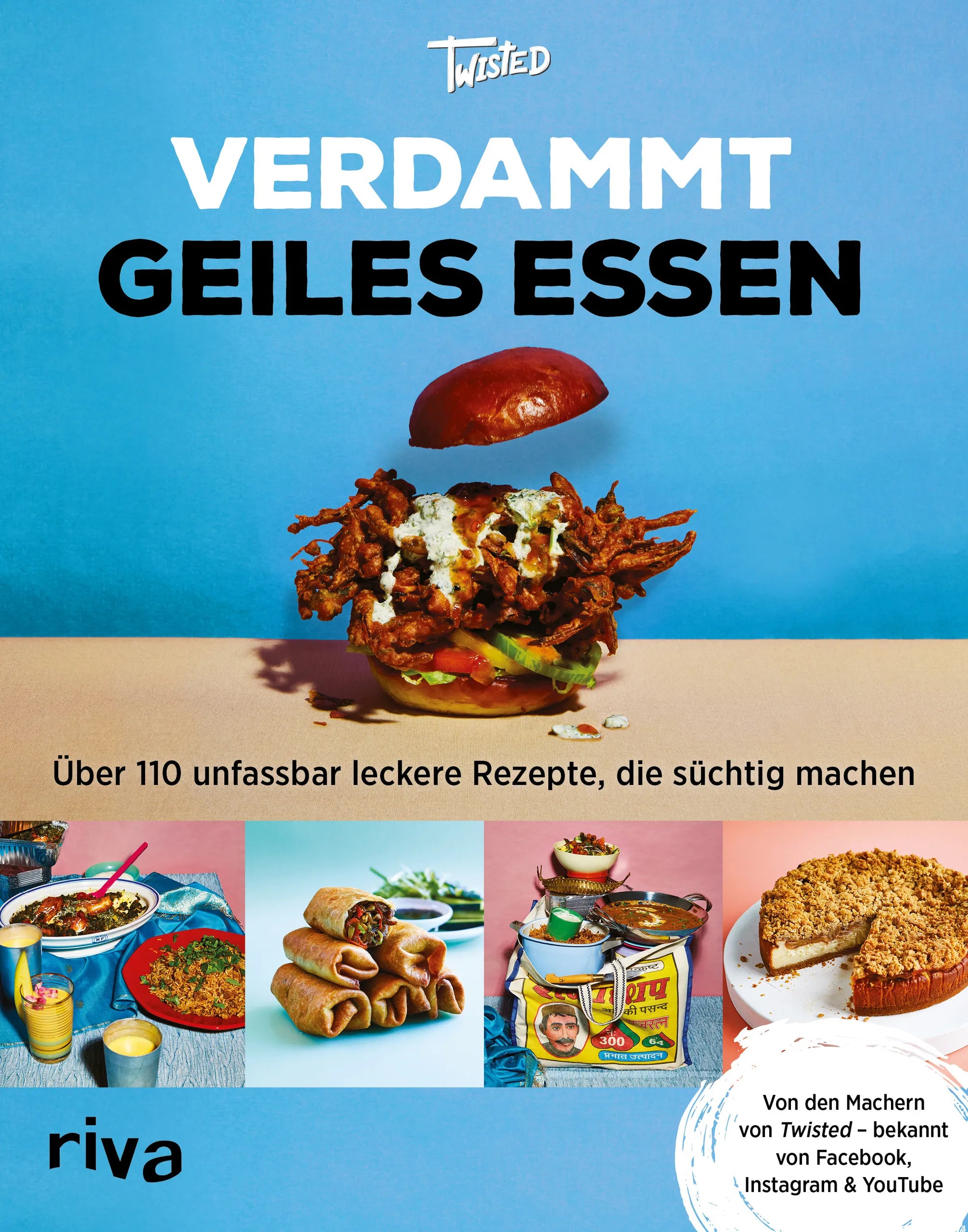 Buchcover von 'Verdammt geiles Essen' - Gebundene Ausgabe von Team Twisted