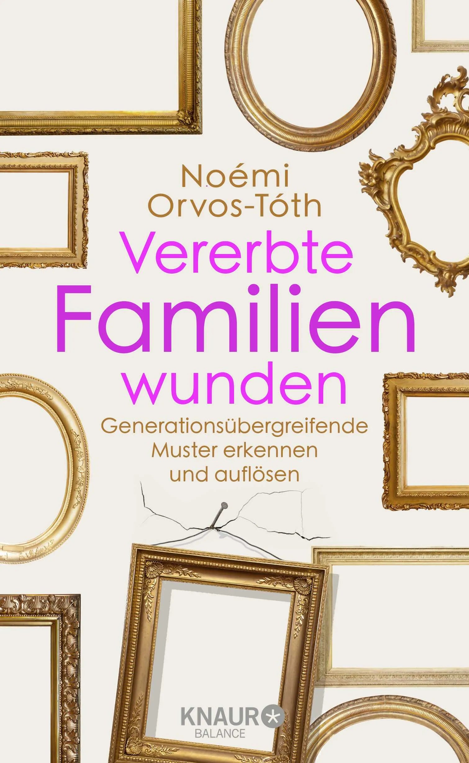 Buchcover von 'Vererbte Familienwunden' - Gebundene Ausgabe von Noémi Orvos-Tóth