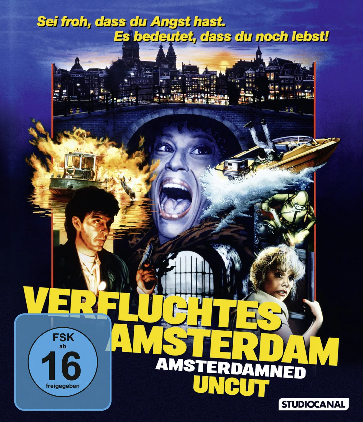 Verfluchtes Amsterdam - Uncut - Blu-ray Disc