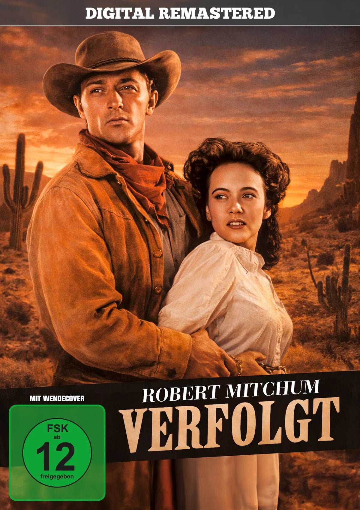 DVD-Cover: Verfolgt. Regie: Raoul Walsh