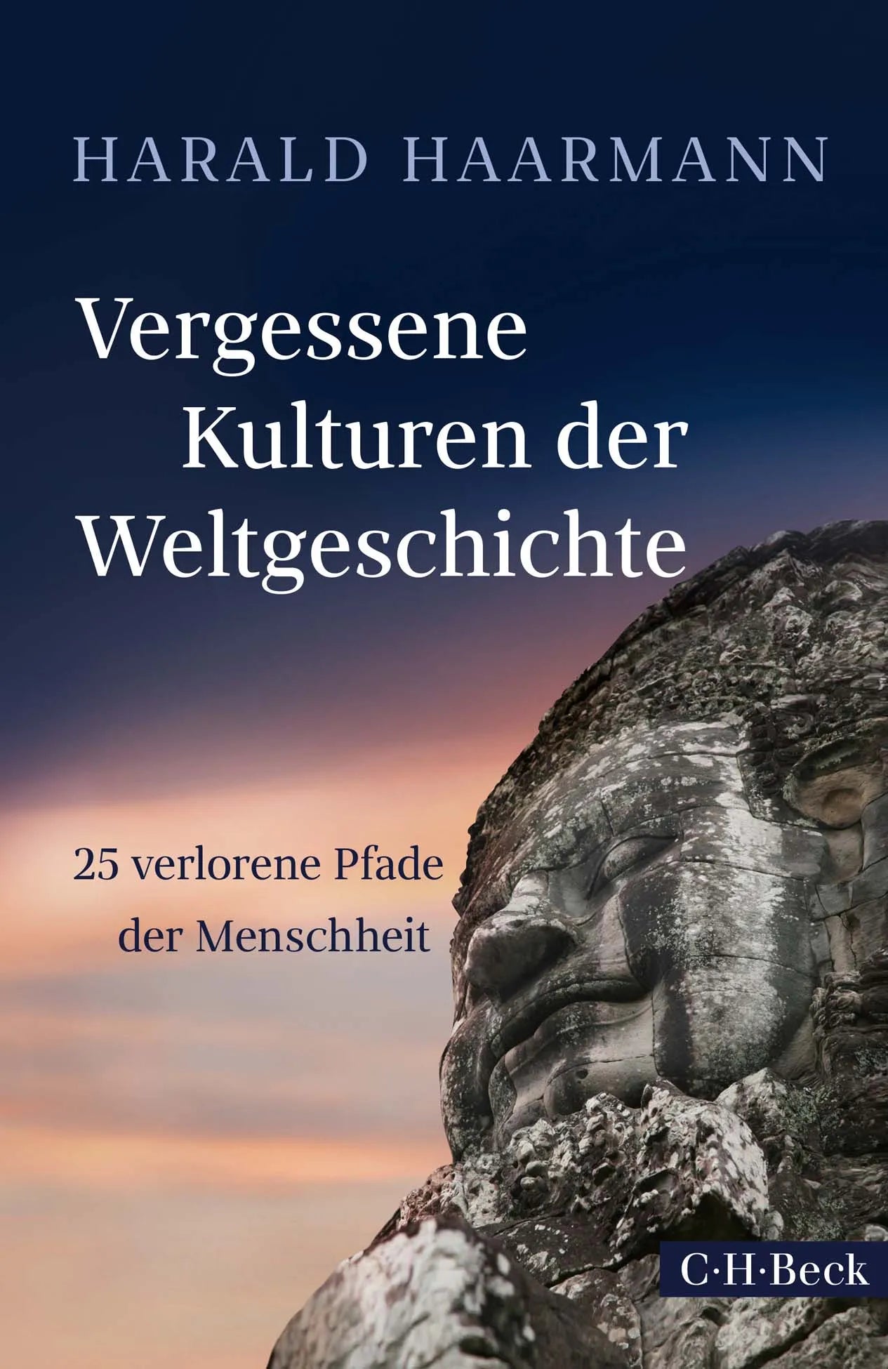 Buchcover von 'Vergessene Kulturen der Weltgeschichte' - Gebundene Ausgabe von Harald Haarmann