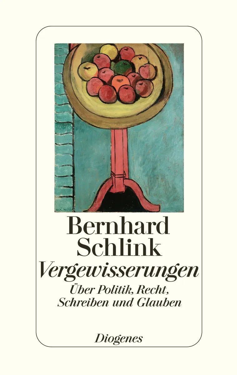 Buchcover von 'Vergewisserungen' - Gebundene Ausgabe von Bernhard Schlink