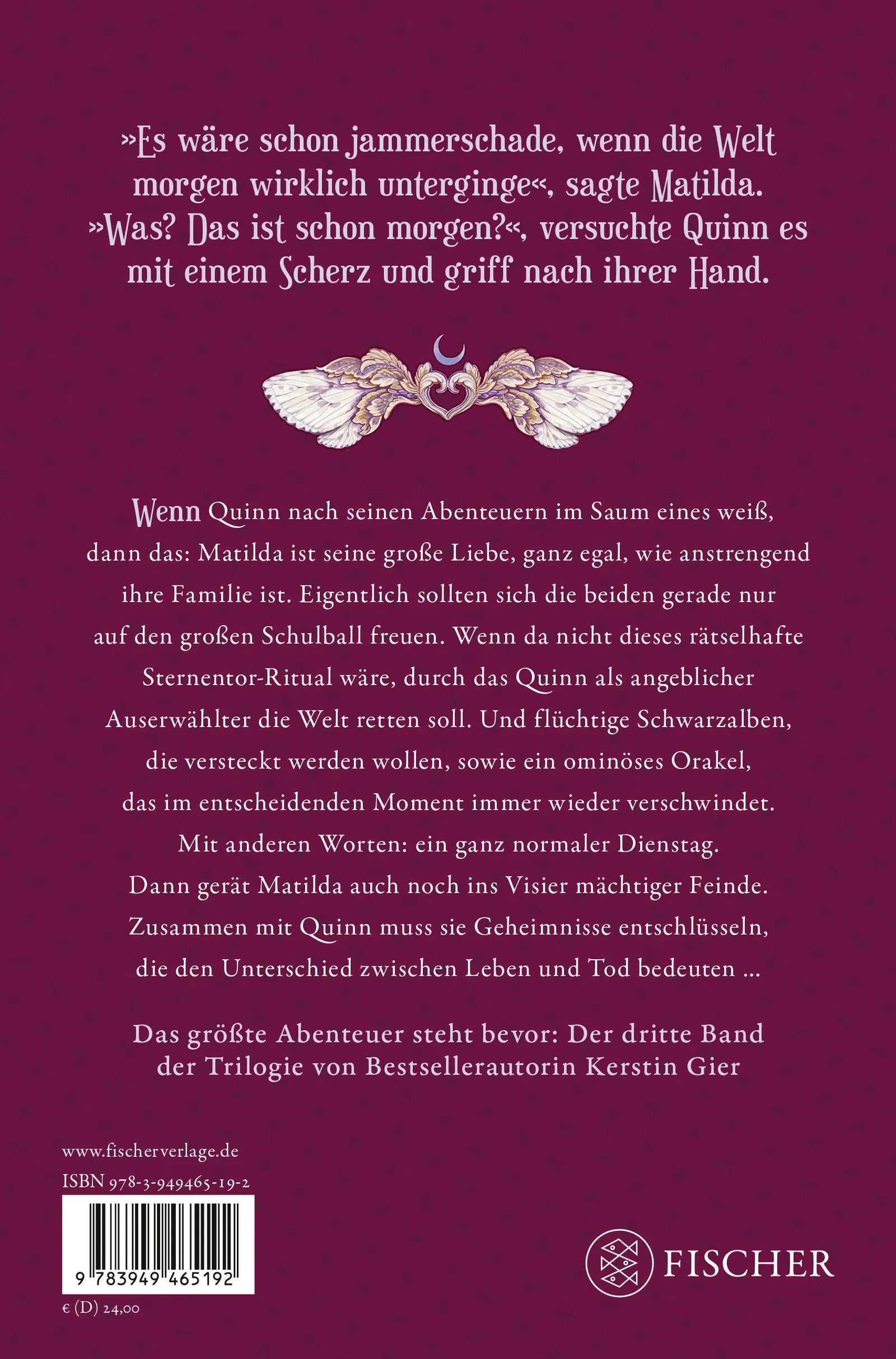 Rückseite: Vergissmeinnicht - Was die Welt zusammenhält (Hardcover)