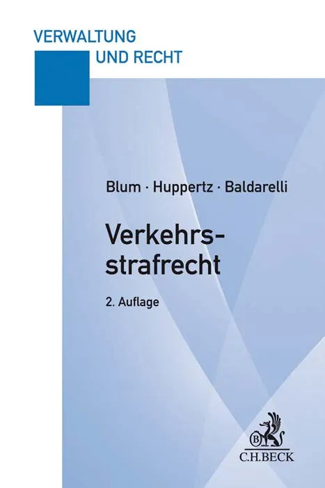 Buchcover von 'Verkehrsstrafrecht' - Taschenbuch von Heribert Blum