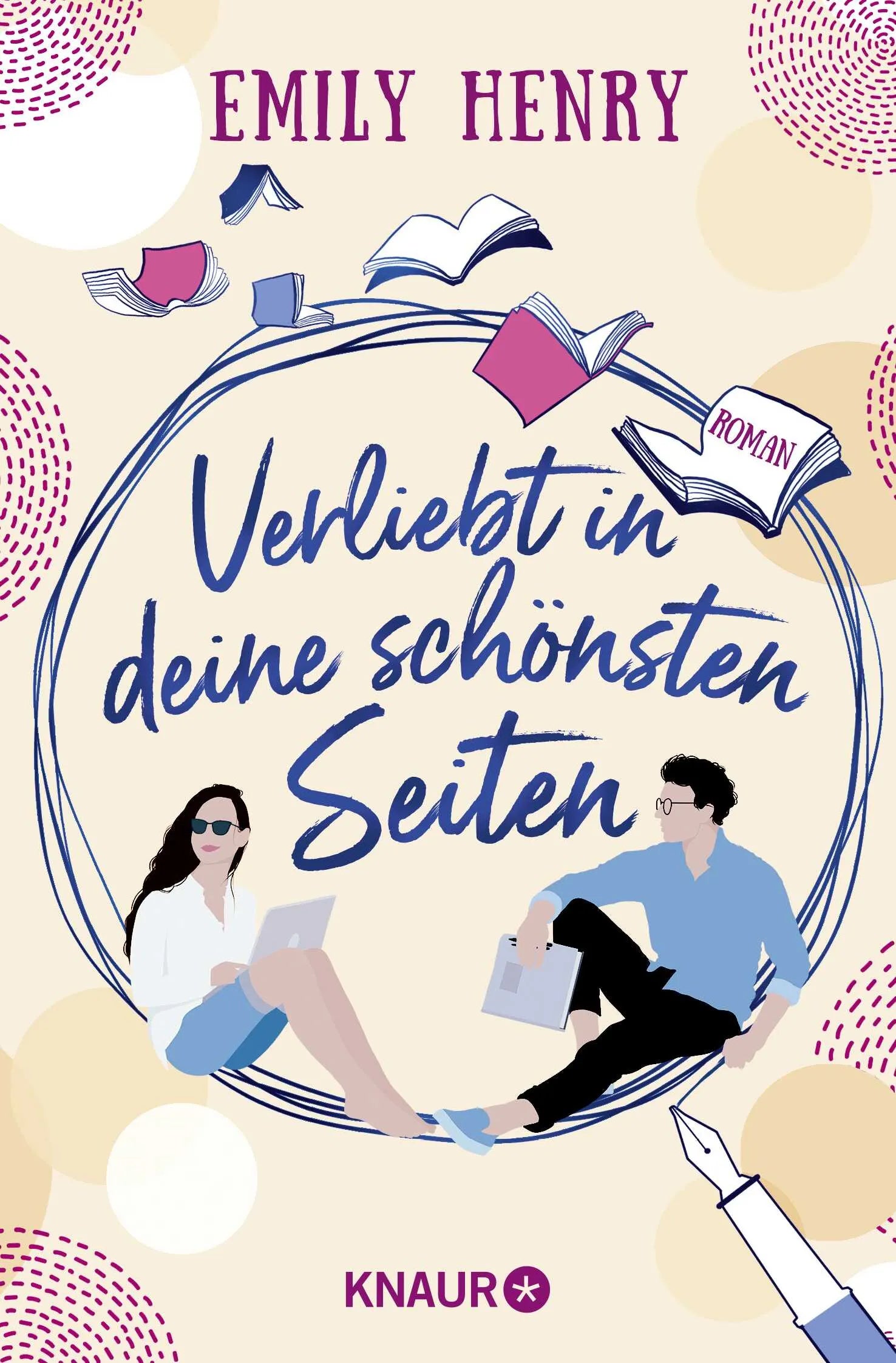 Buchcover von 'Verliebt in deine schönsten Seiten' - Taschenbuch von Emily Henry