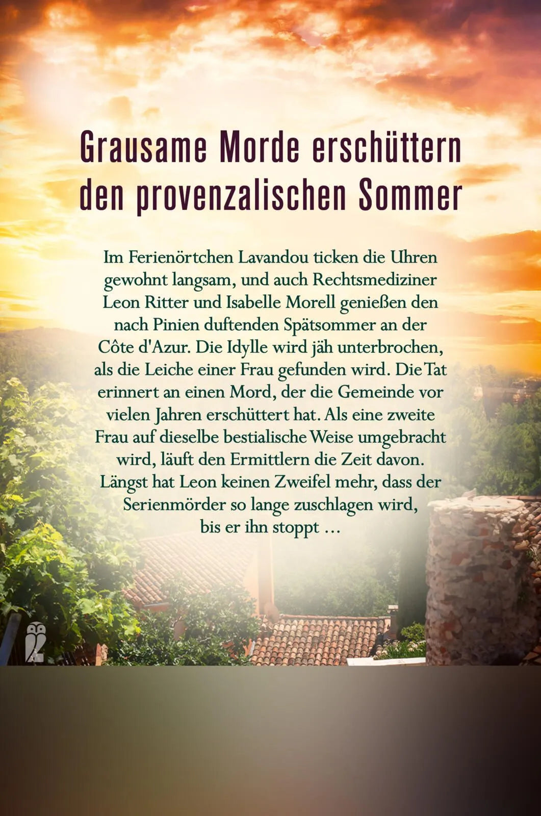 Rückseite: Verräterisches Lavandou (Paperback)
