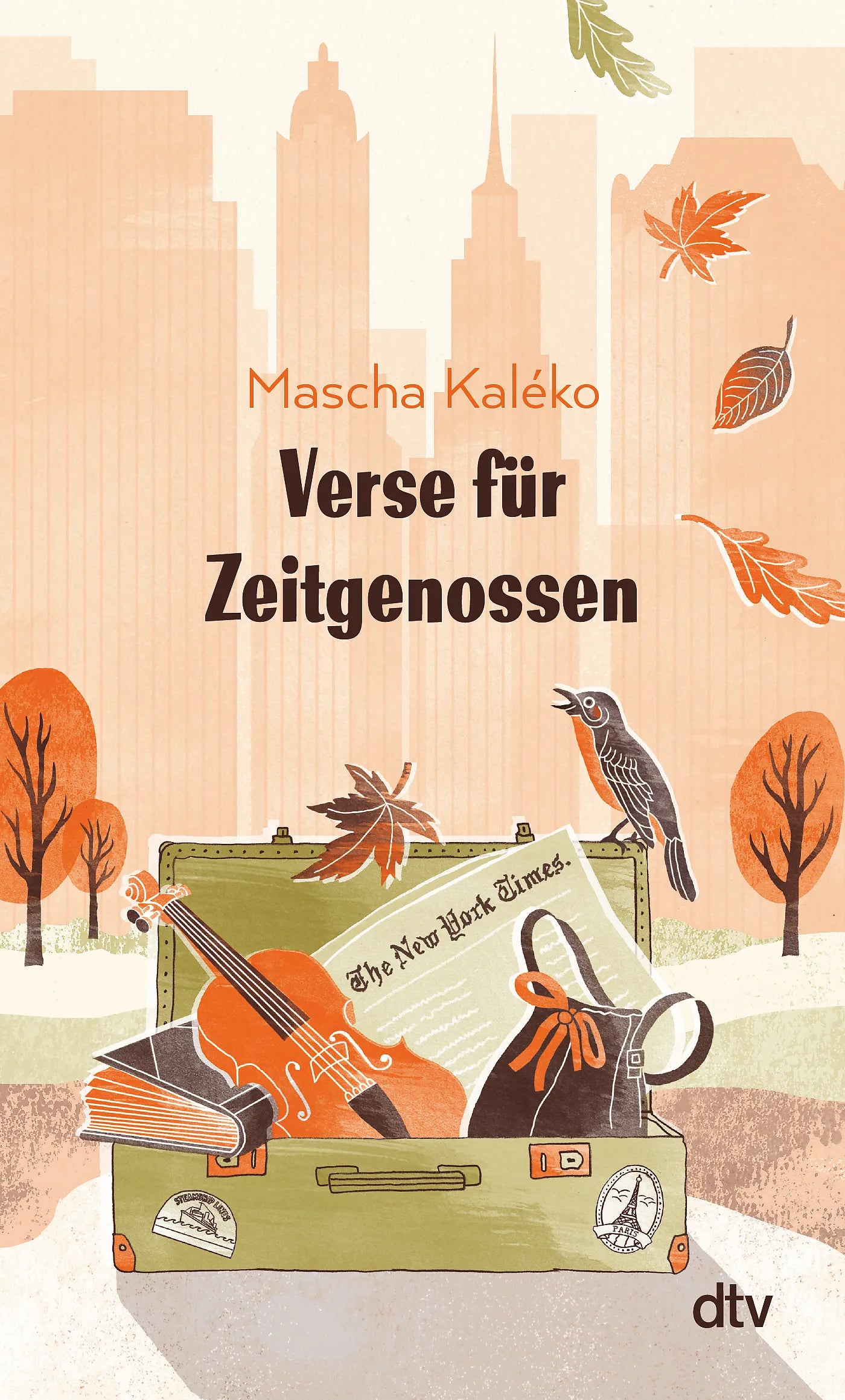 Buchcover von 'Verse für Zeitgenossen' - Gebundene Ausgabe von Mascha Kaléko