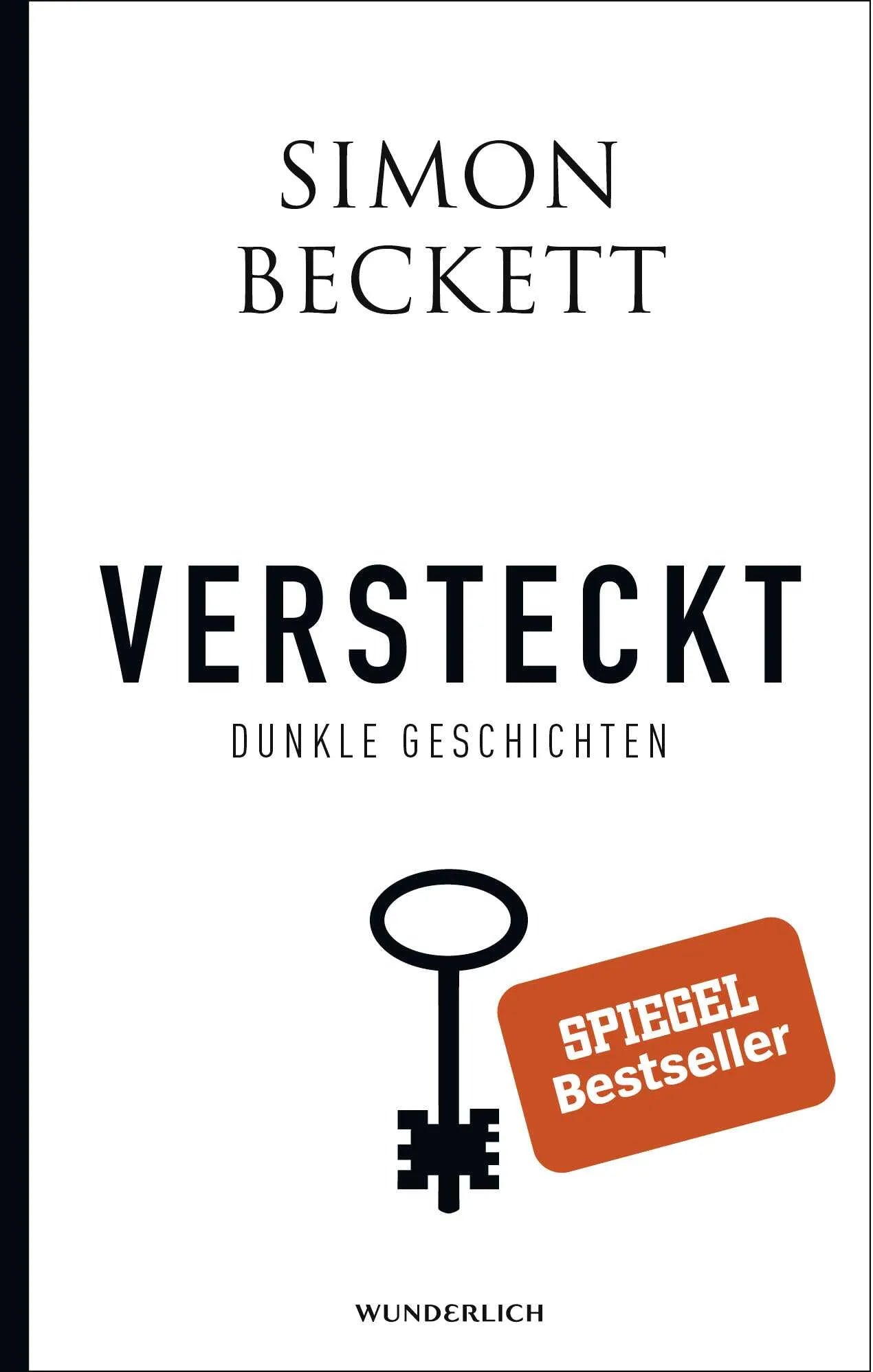 Buchcover von 'Versteckt' - Gebundene Ausgabe von Simon Beckett