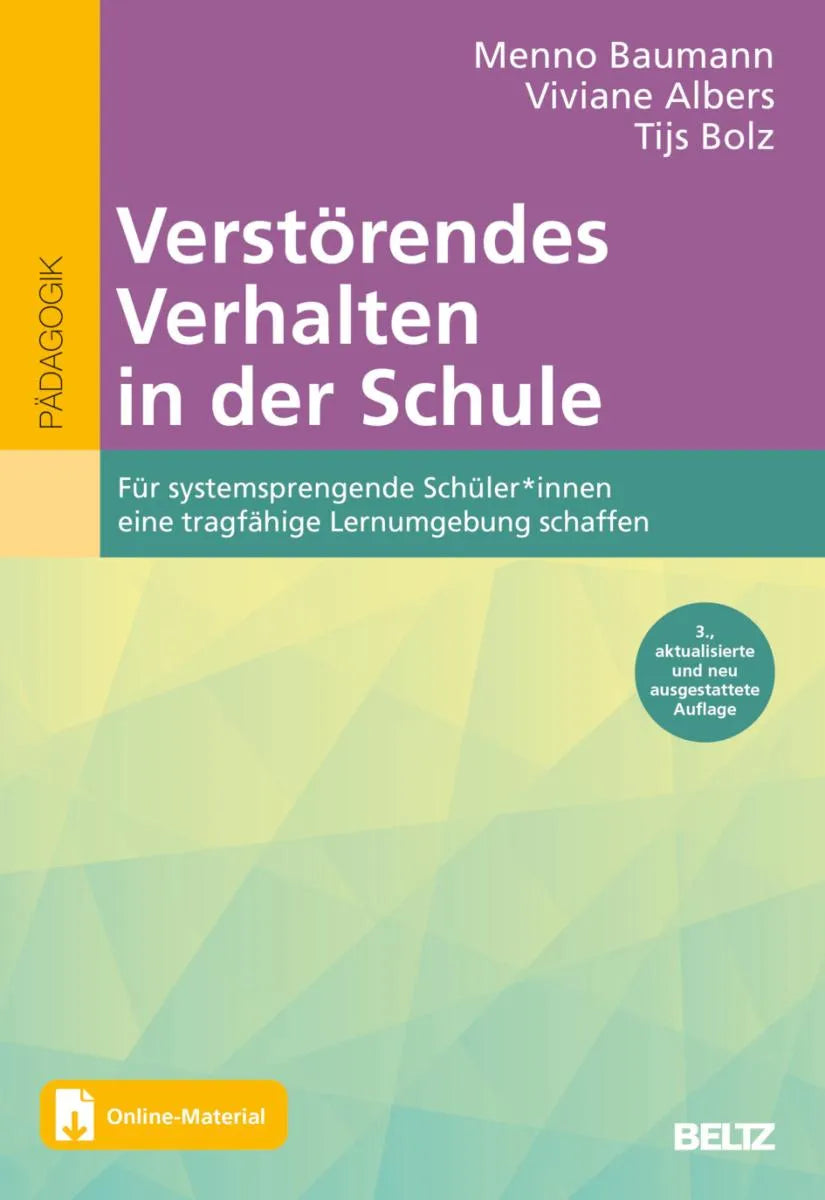 Cover: Verstörendes Verhalten in der Schule (E-Book) von Menno Baumann
